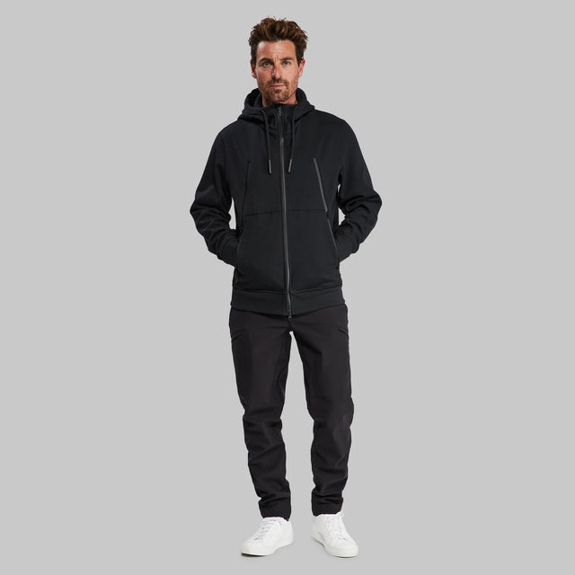 100 Year Zip Through Hoodie. Black edition