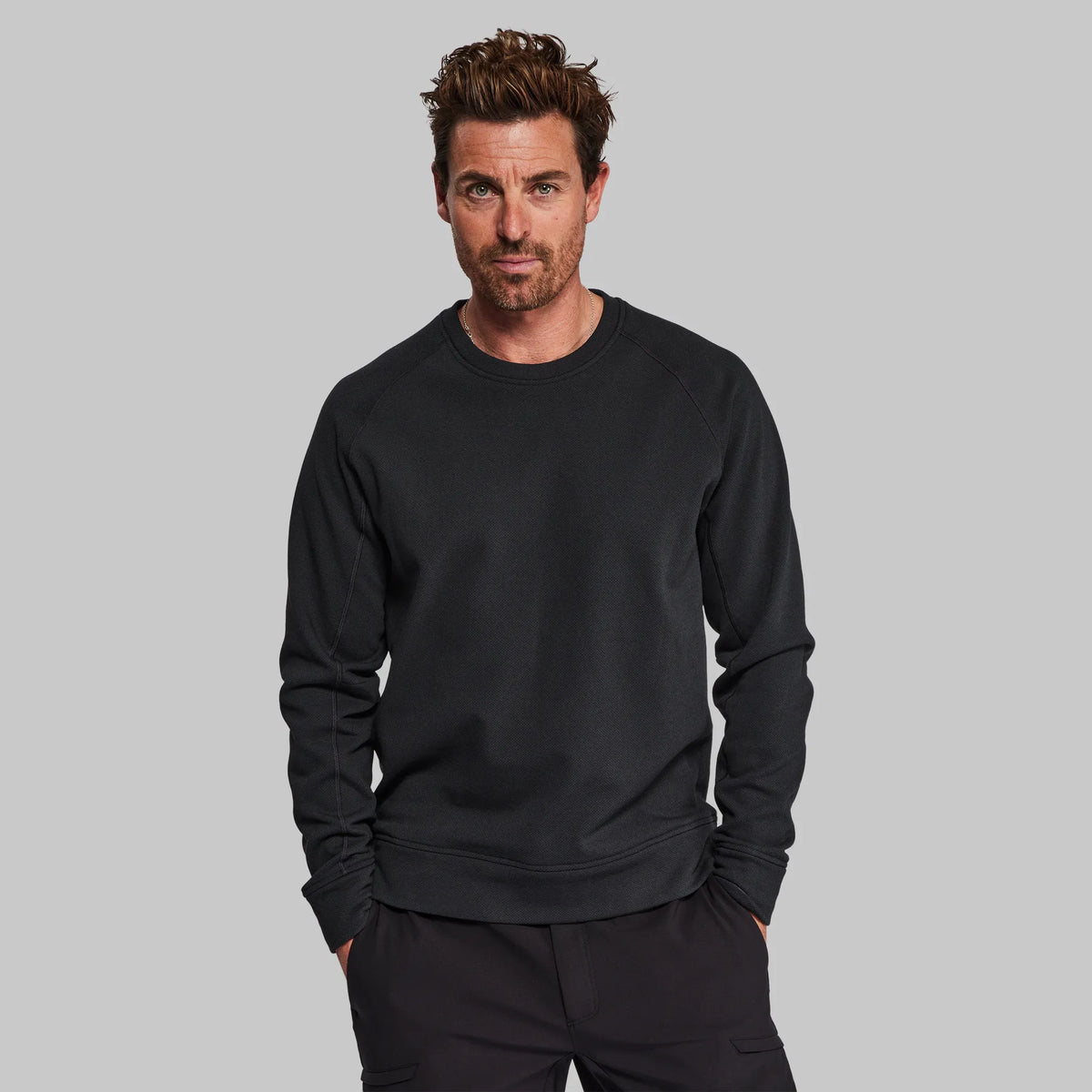 100 Year Crew Neck Sweatshirt. Black edition – Vollebak