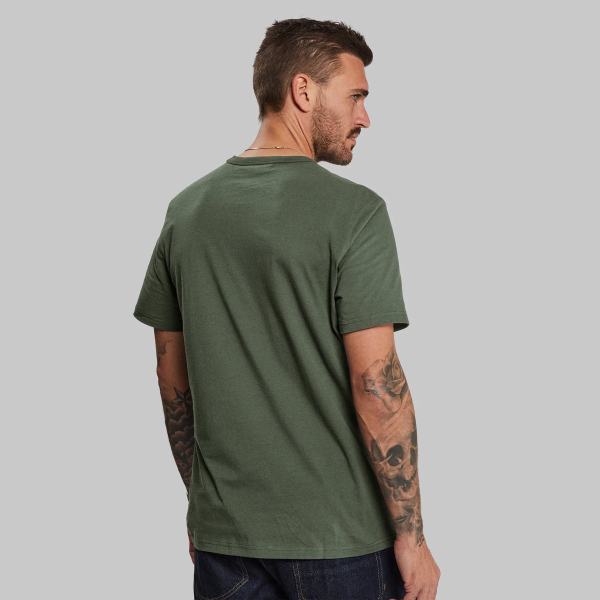 100 Year T Shirt. Olive edition