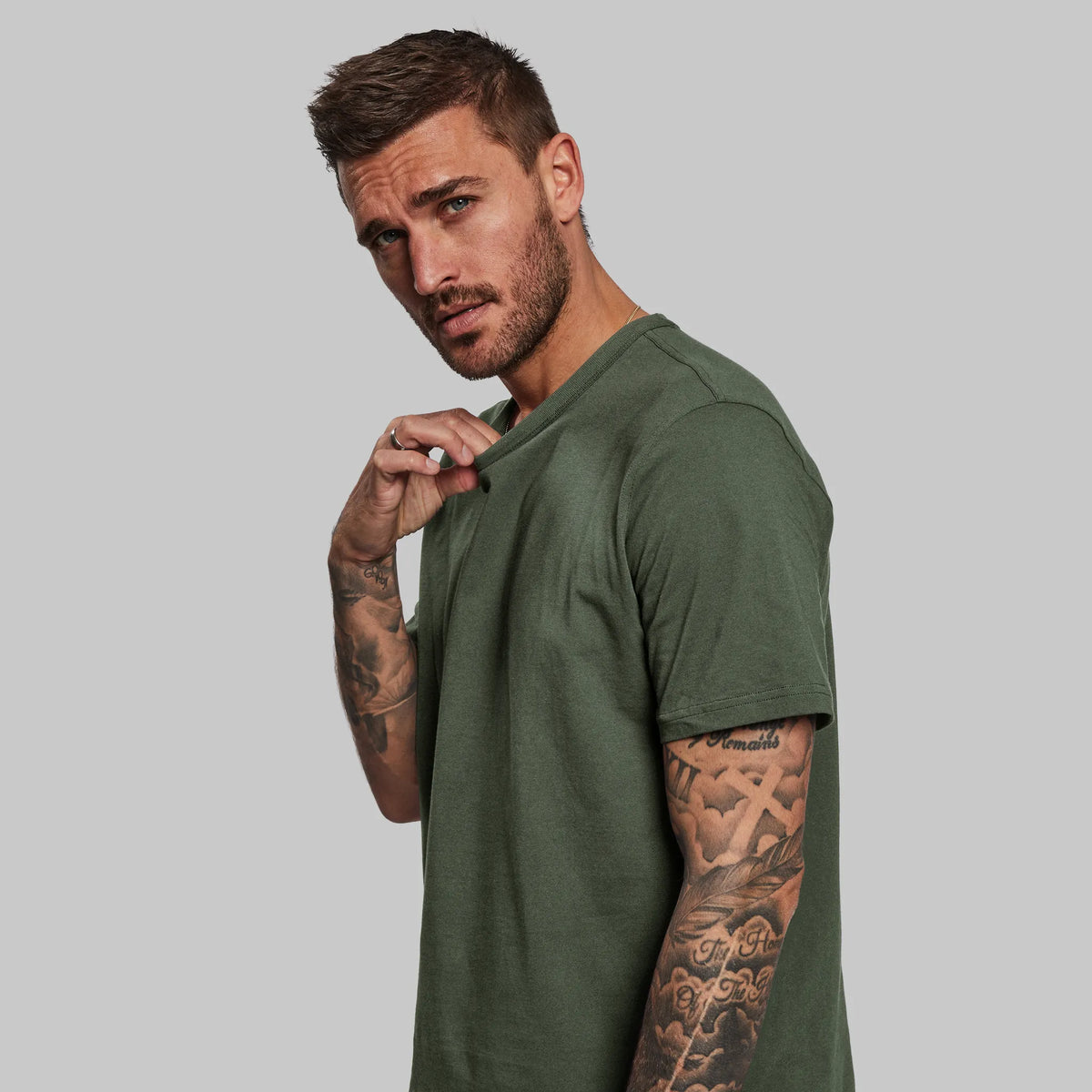100 Year T Shirt. Olive edition