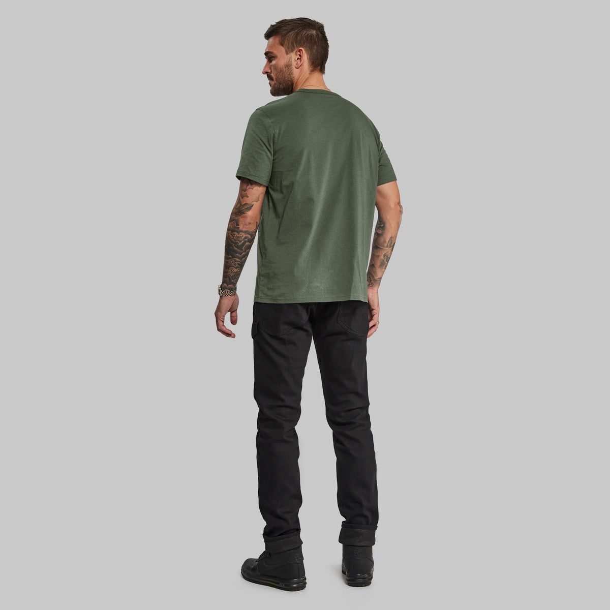 100 Year T Shirt. Olive edition