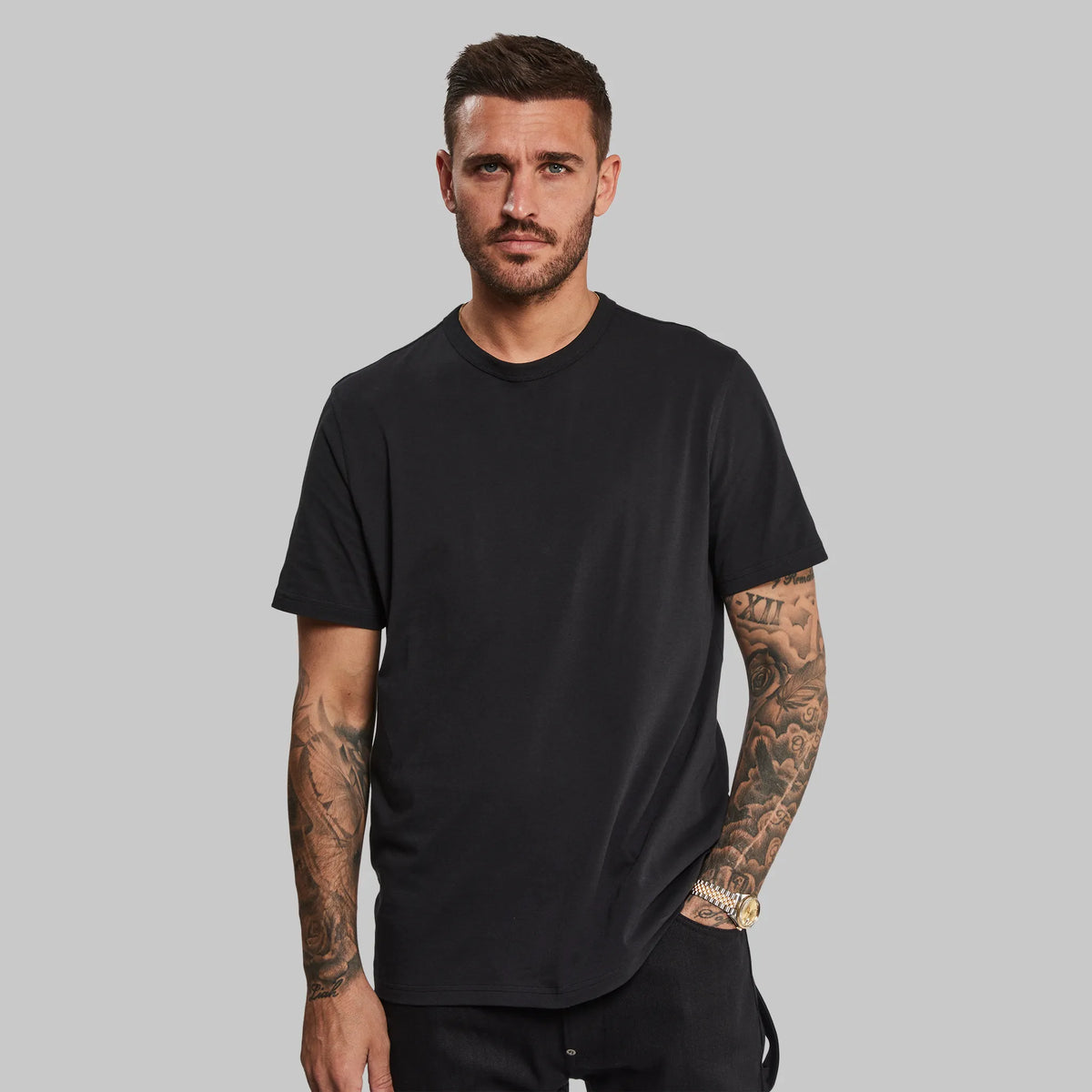 トップス fss0210 VOLLEBAK Black Ceramic T 100yeartshirtblack1672.webp?v=