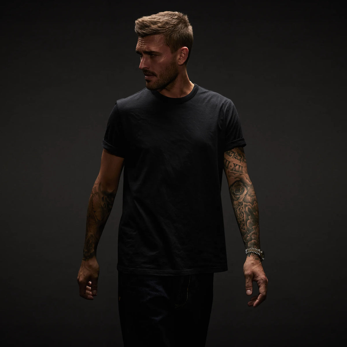 100 Year T Shirt. Black edition