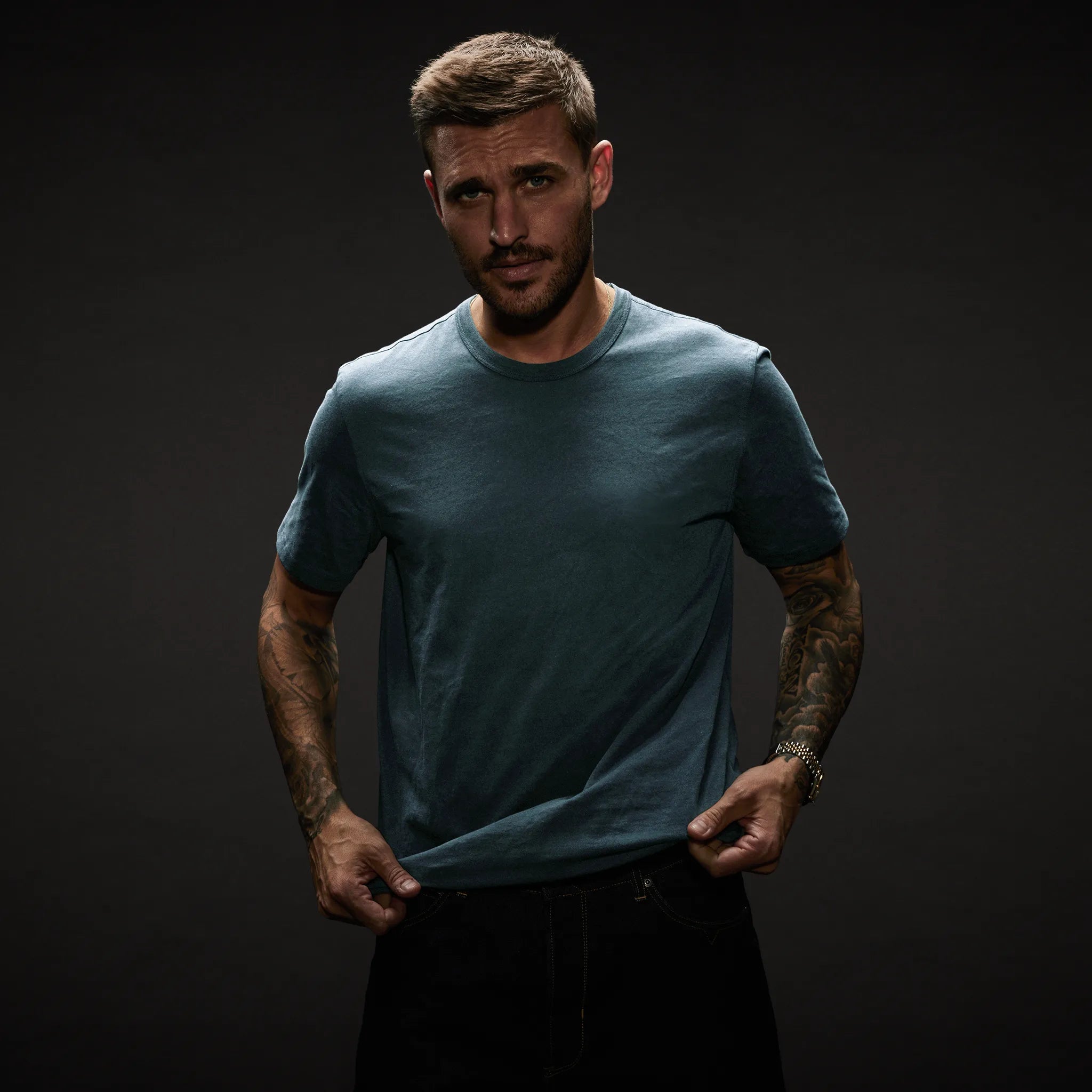 100 Year T Shirt. Blue edition