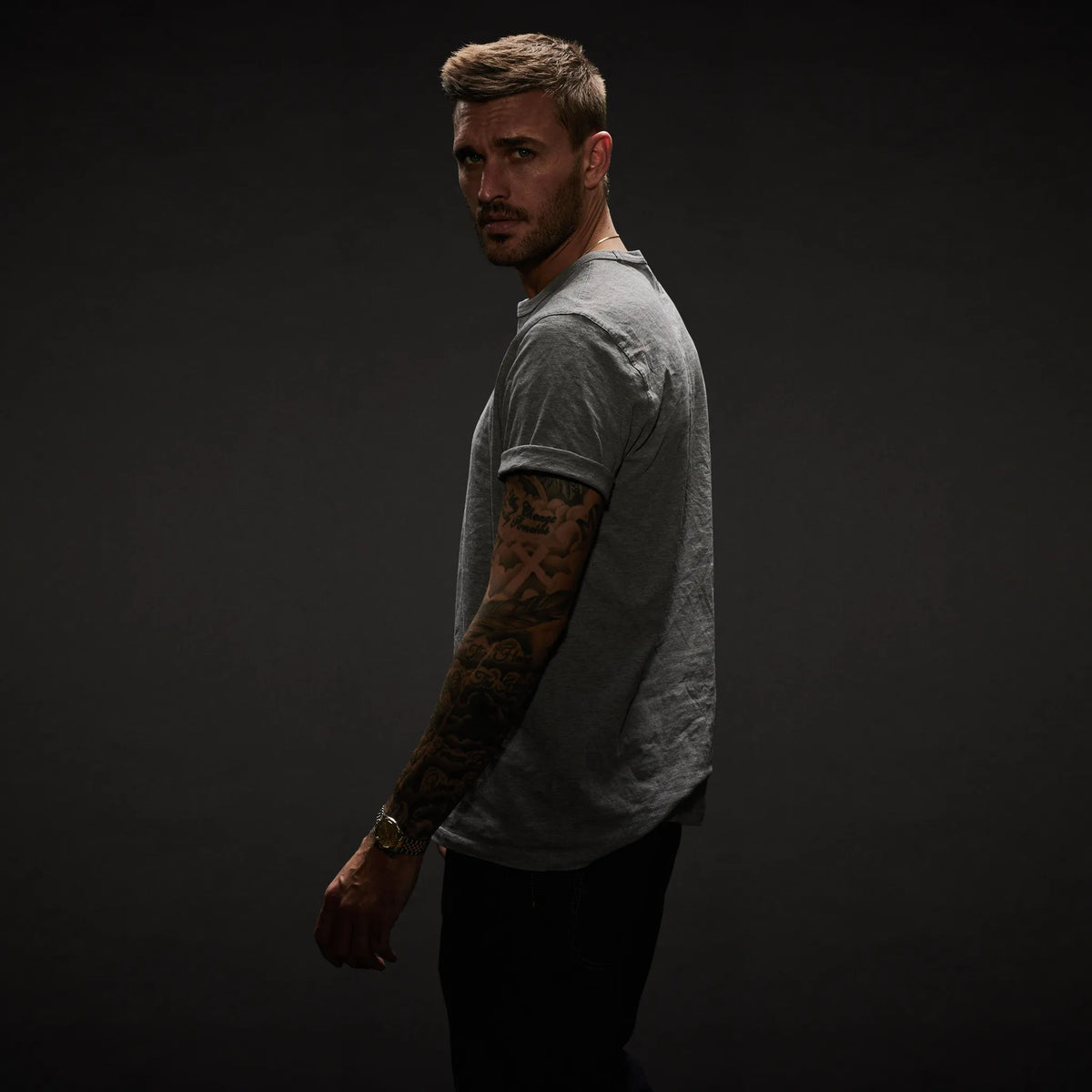 100 Year T Shirt. Grey edition