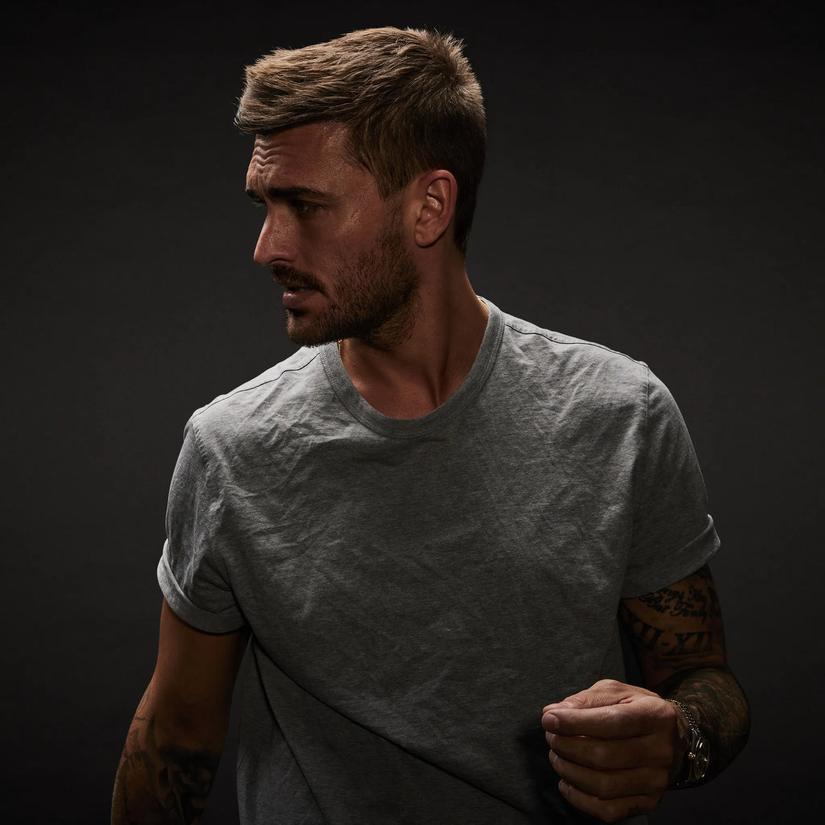 100 Year T Shirt. Grey edition