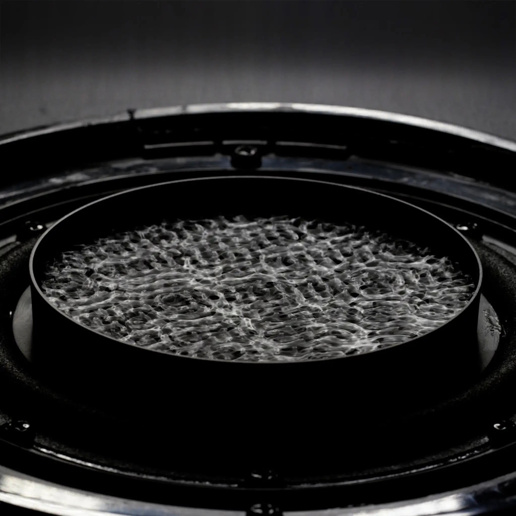 Cymatic Shirt. Black edition