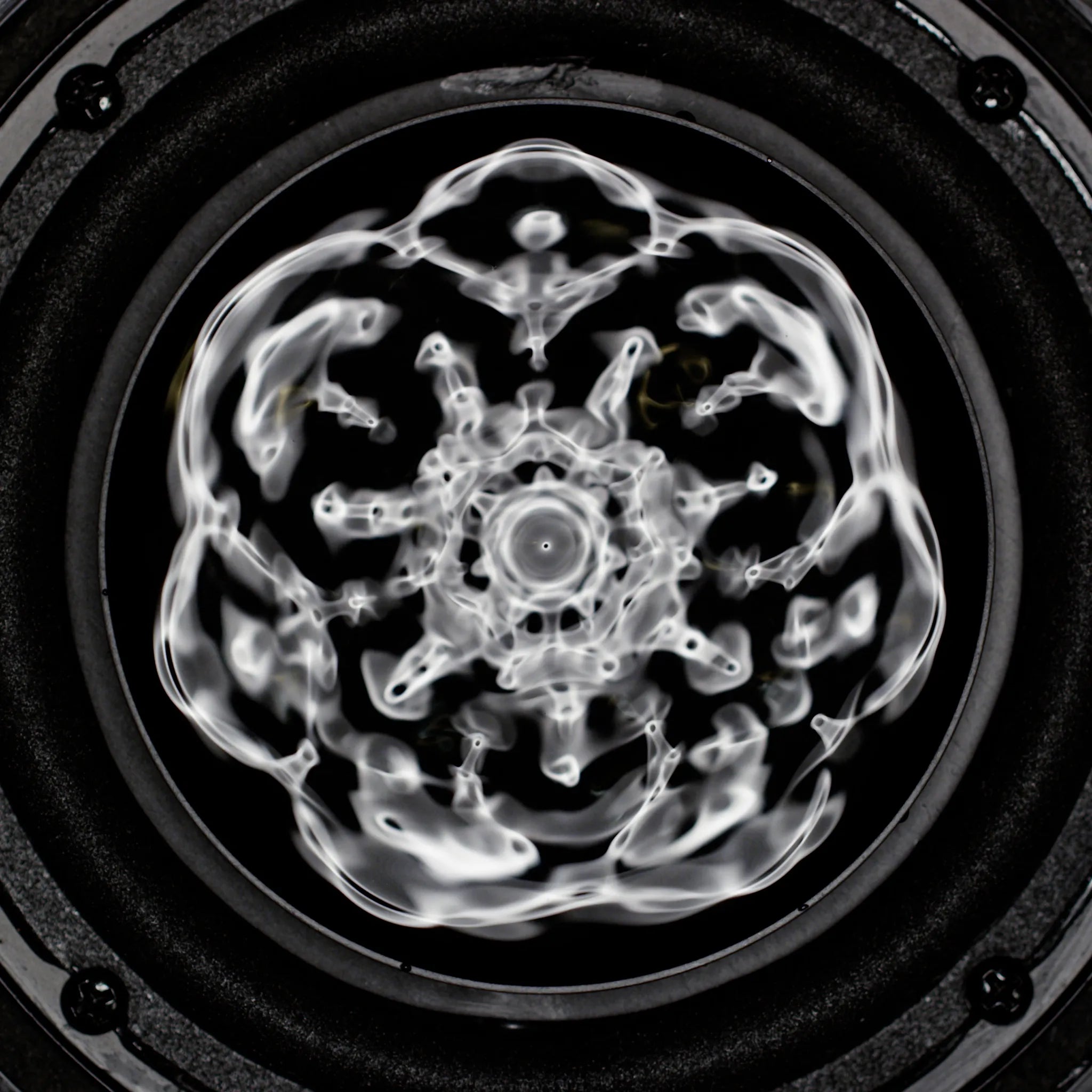 Cymatic Shirt. Black edition