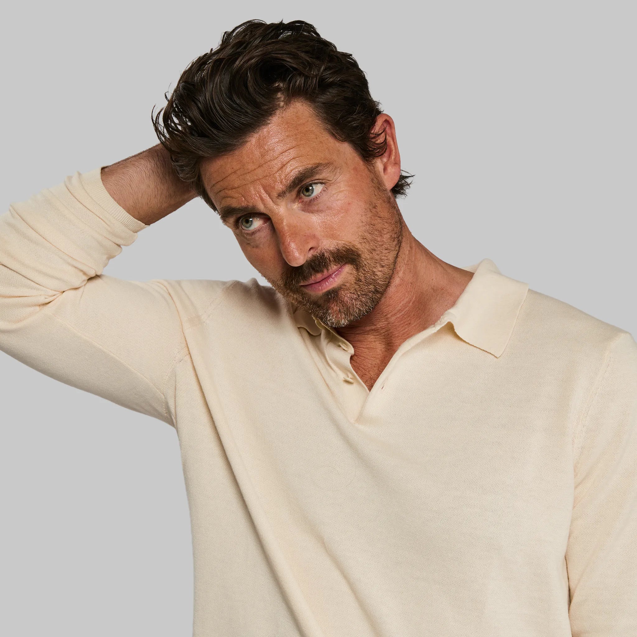 Knitted Algae Polo