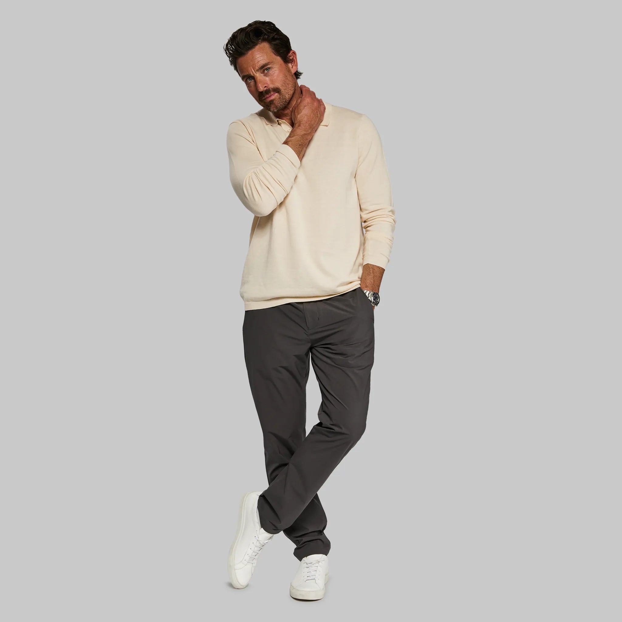 Knitted Algae Polo