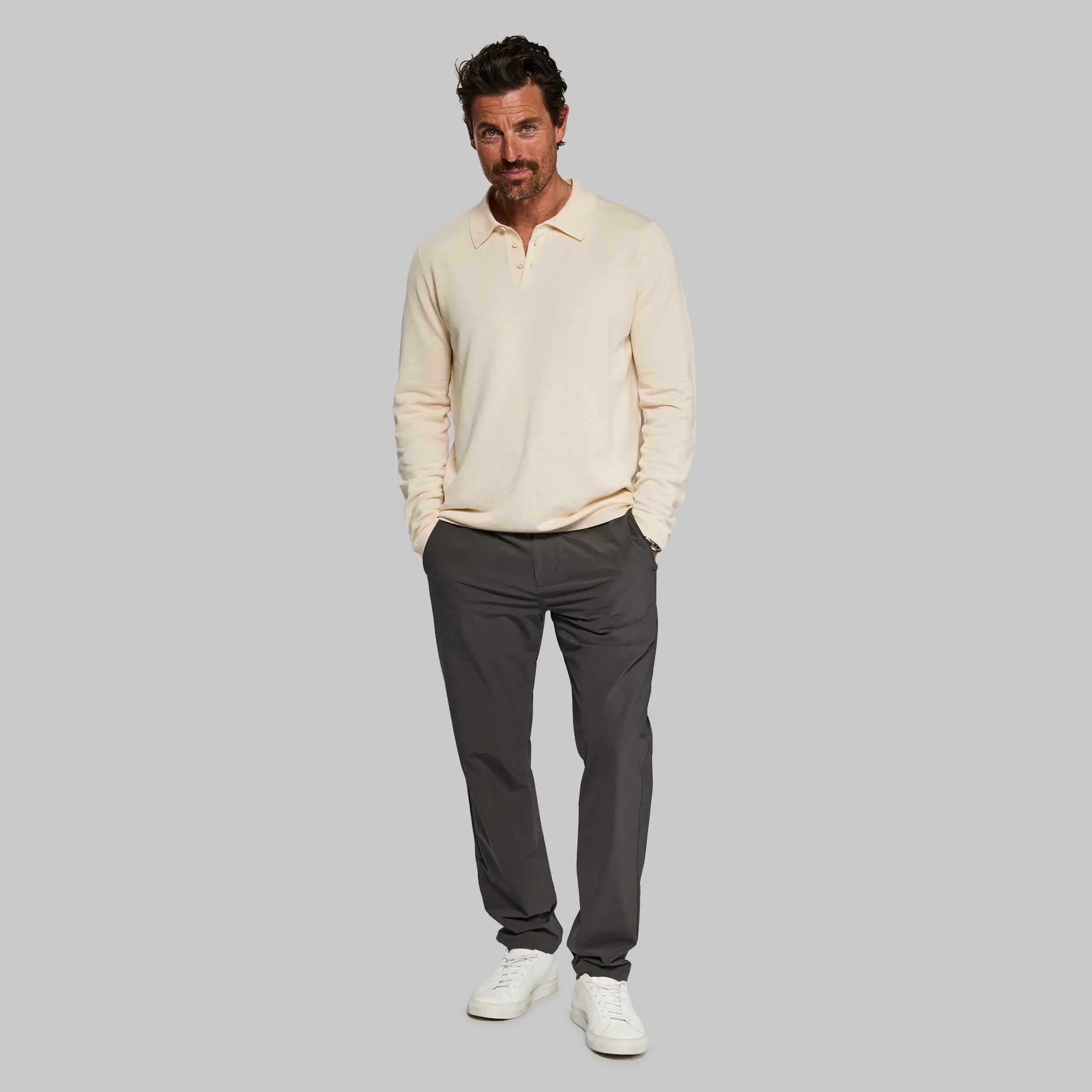 Knitted Algae Polo