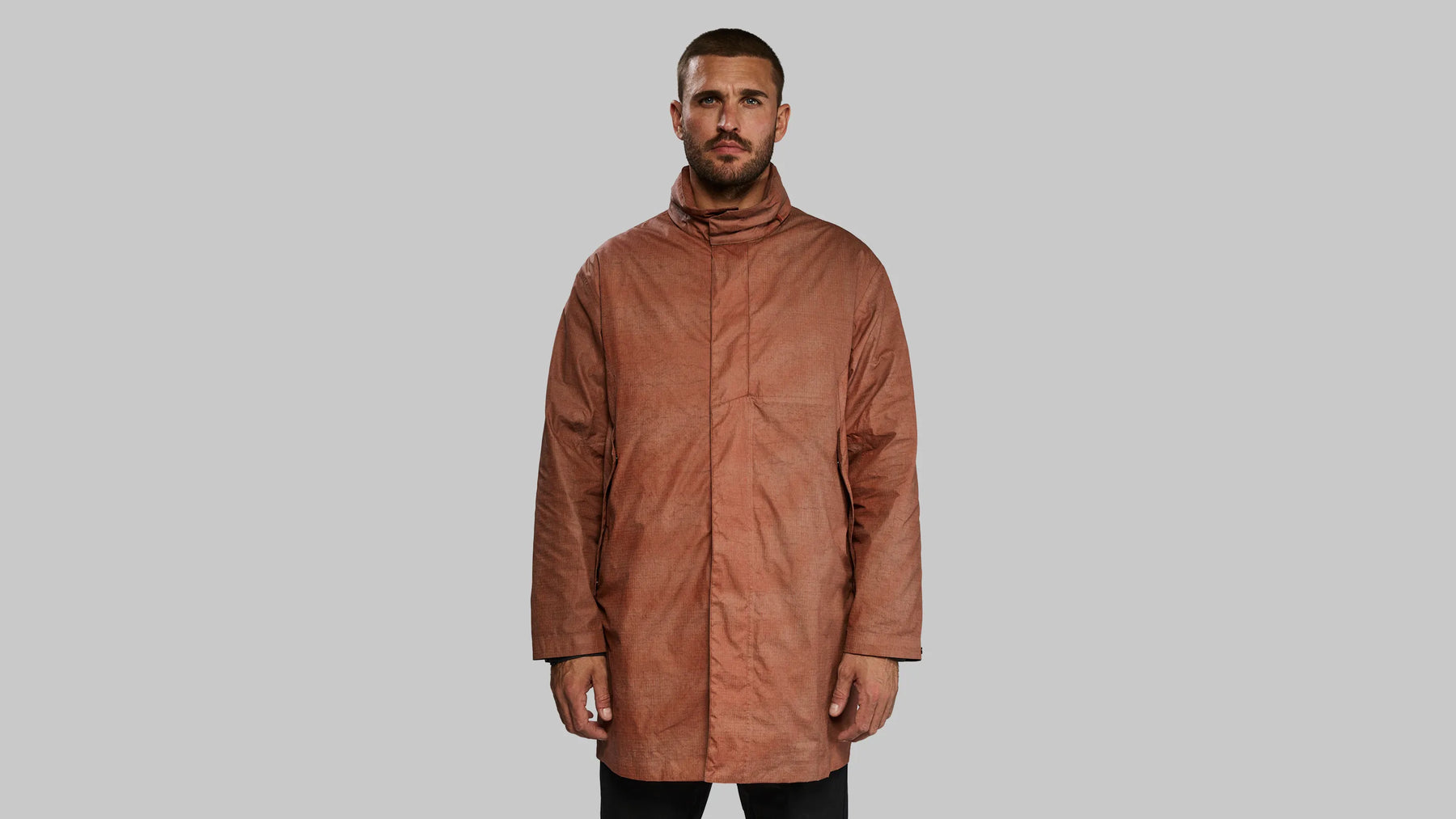 Thermal Cloaking Jacket. Rust edition – Vollebak Thermal Cloaking Jacket. Rust edition – Vollebak