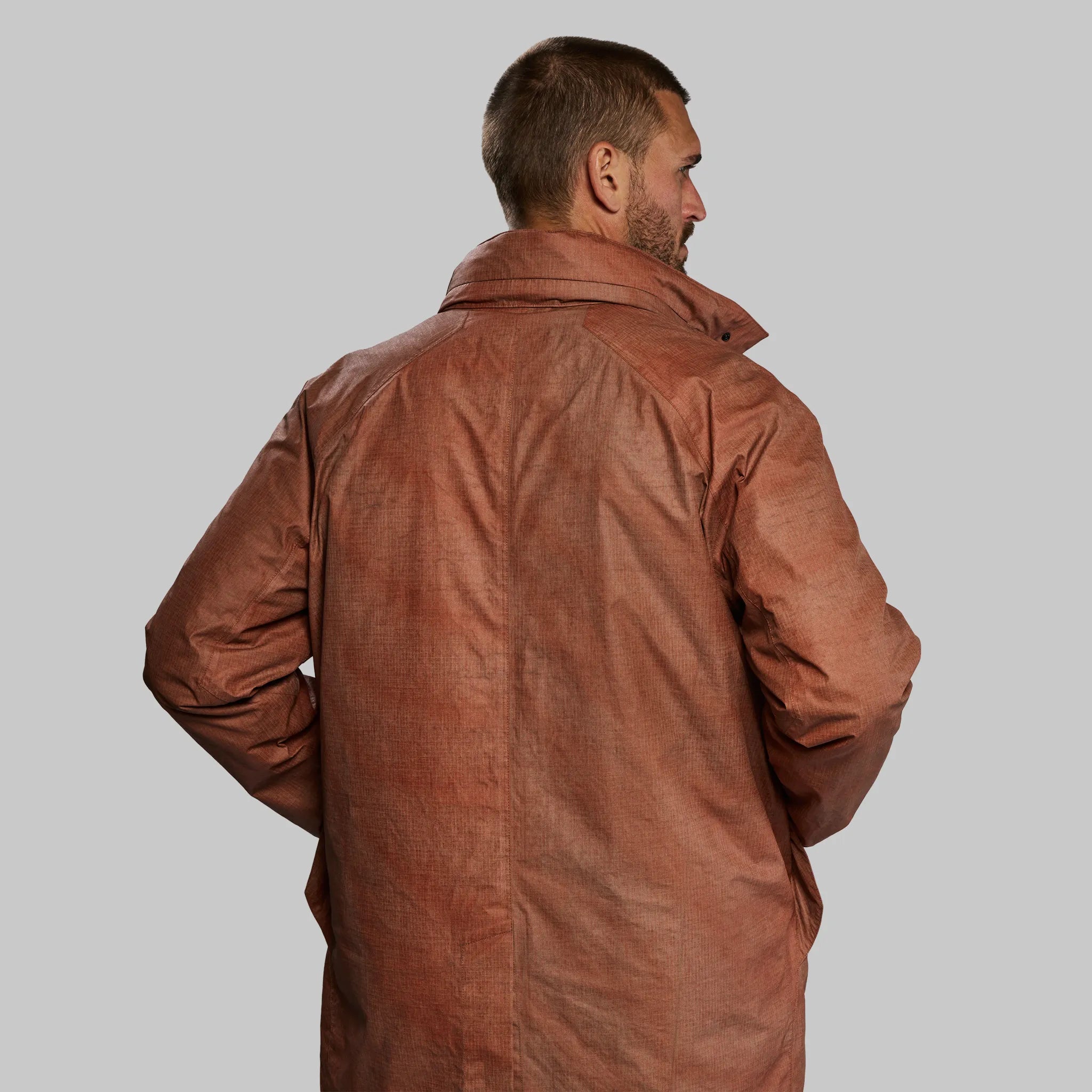 Thermal Cloaking Jacket. Rust edition