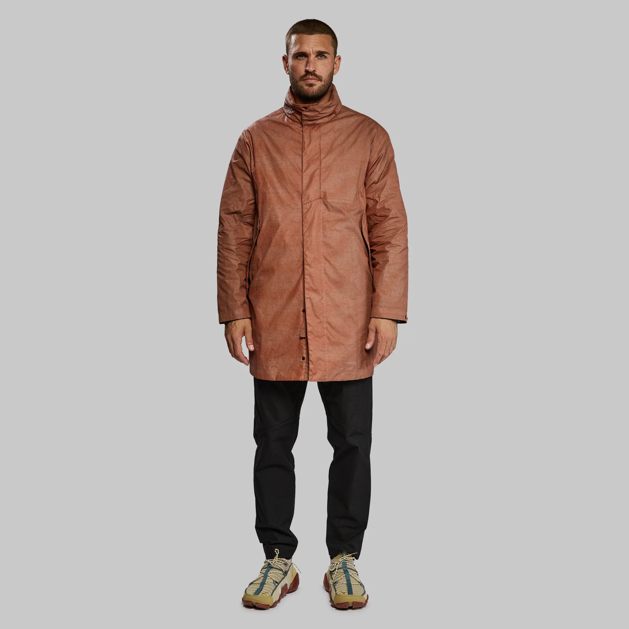 Thermal Cloaking Jacket. Rust edition