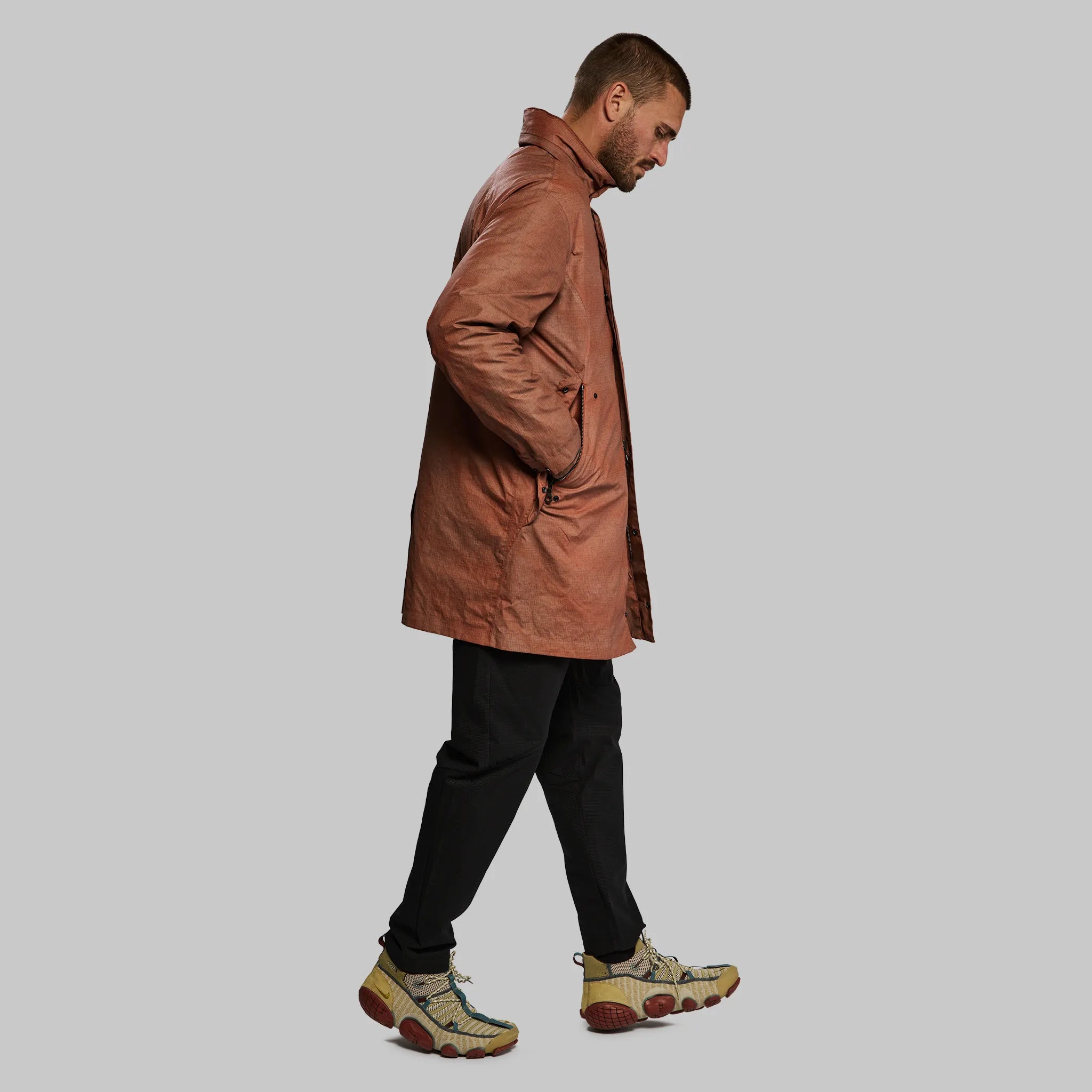 Thermal Cloaking Jacket. Rust edition