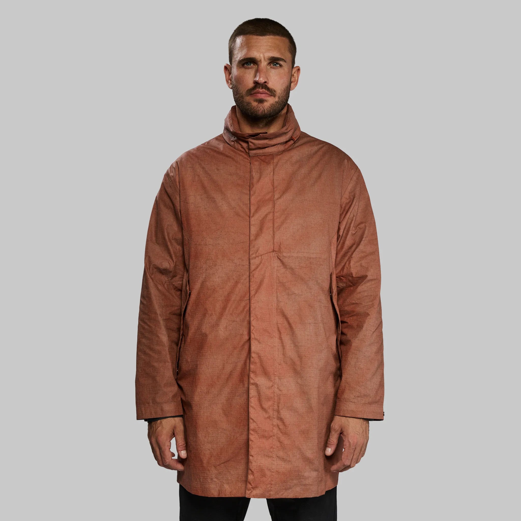 Thermal Cloaking Jacket. Rust edition