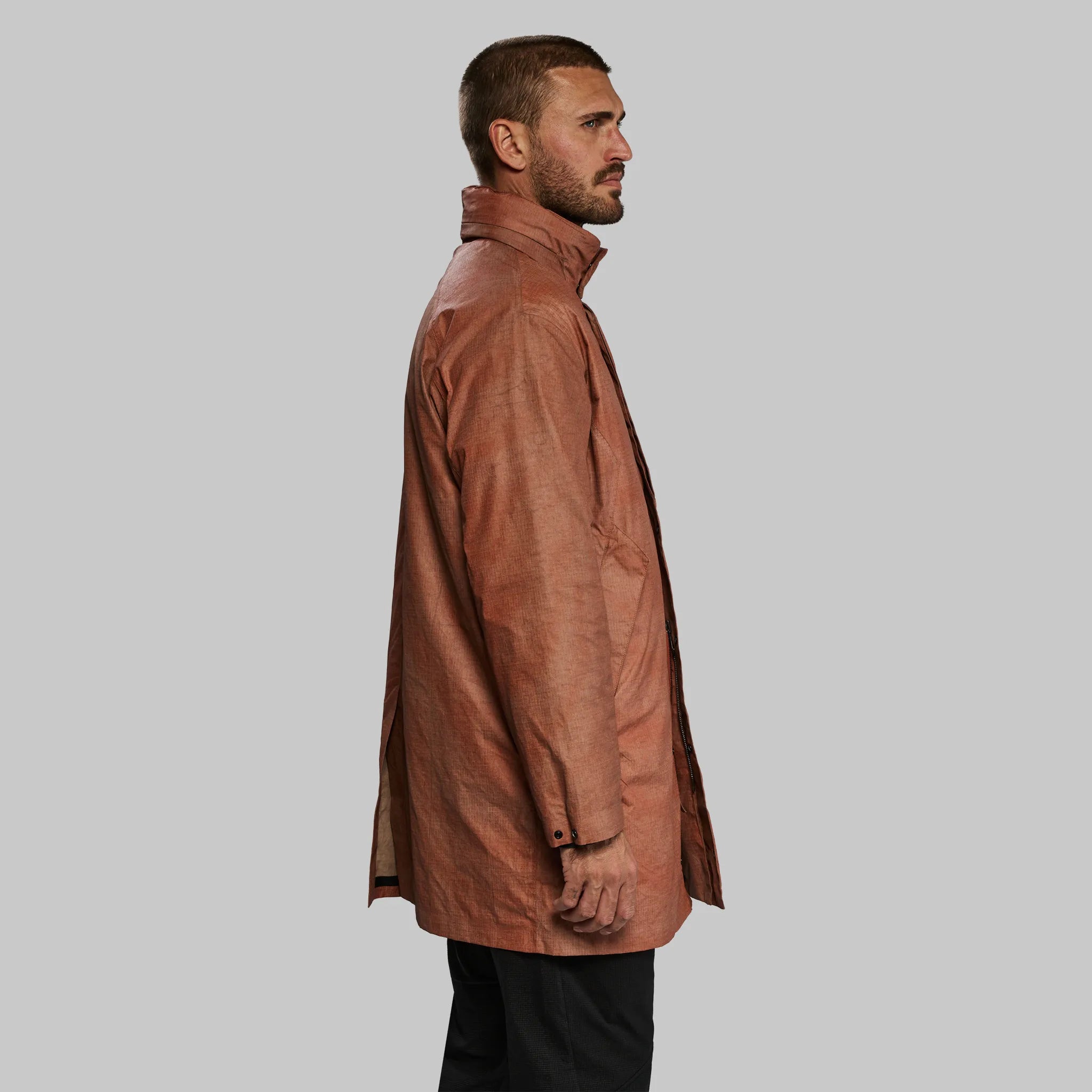 Thermal Cloaking Jacket. Rust edition