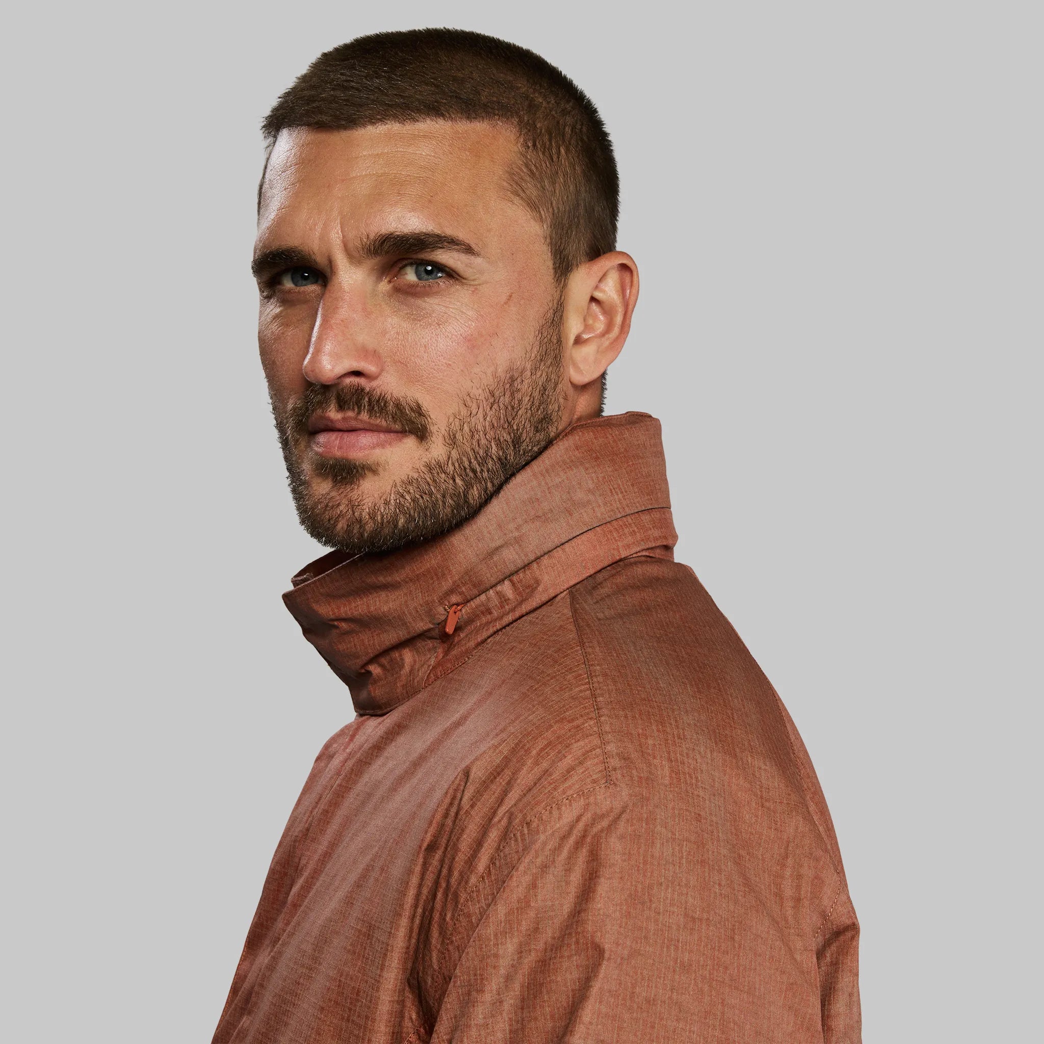 Thermal Cloaking Jacket. Rust edition