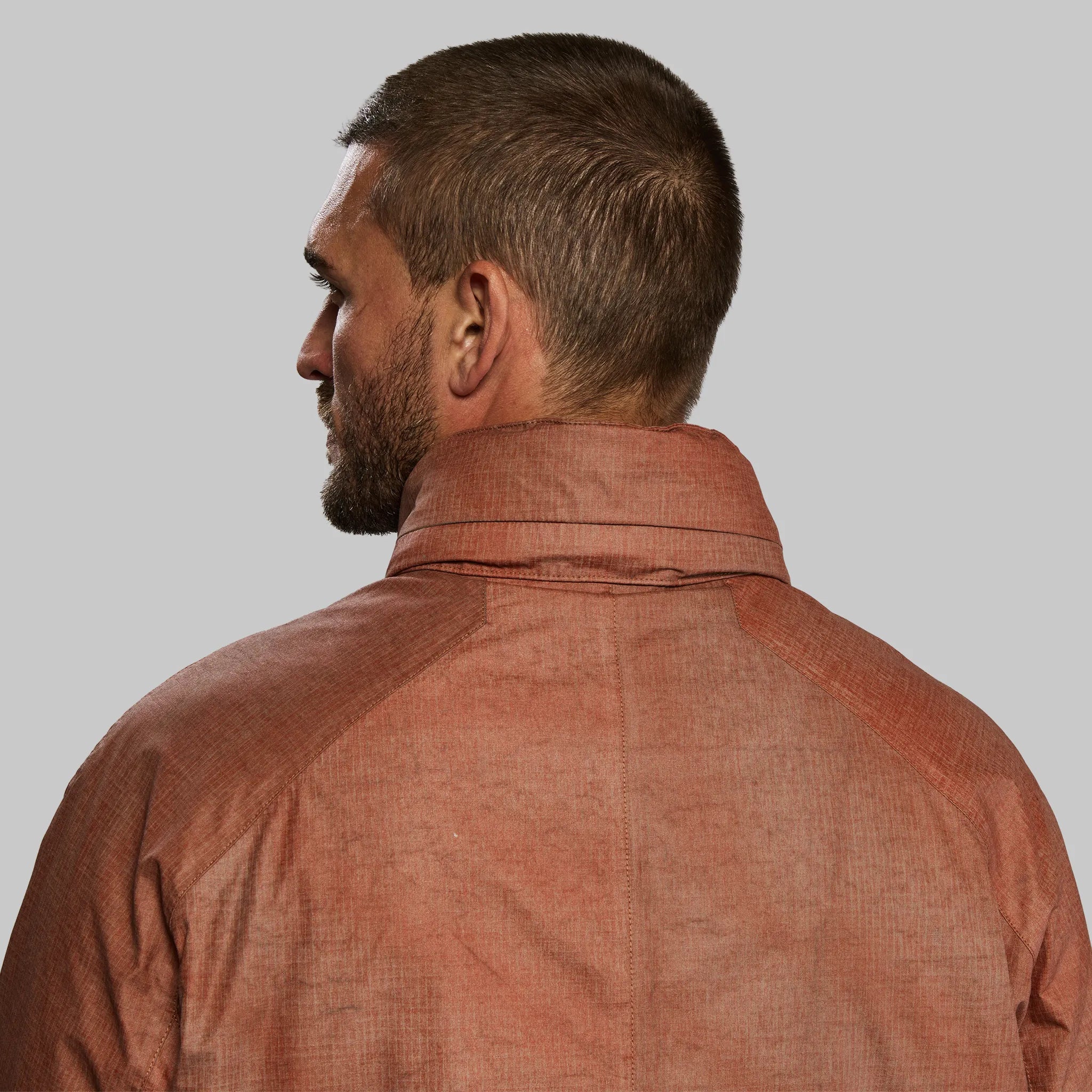 Thermal Cloaking Jacket. Rust edition