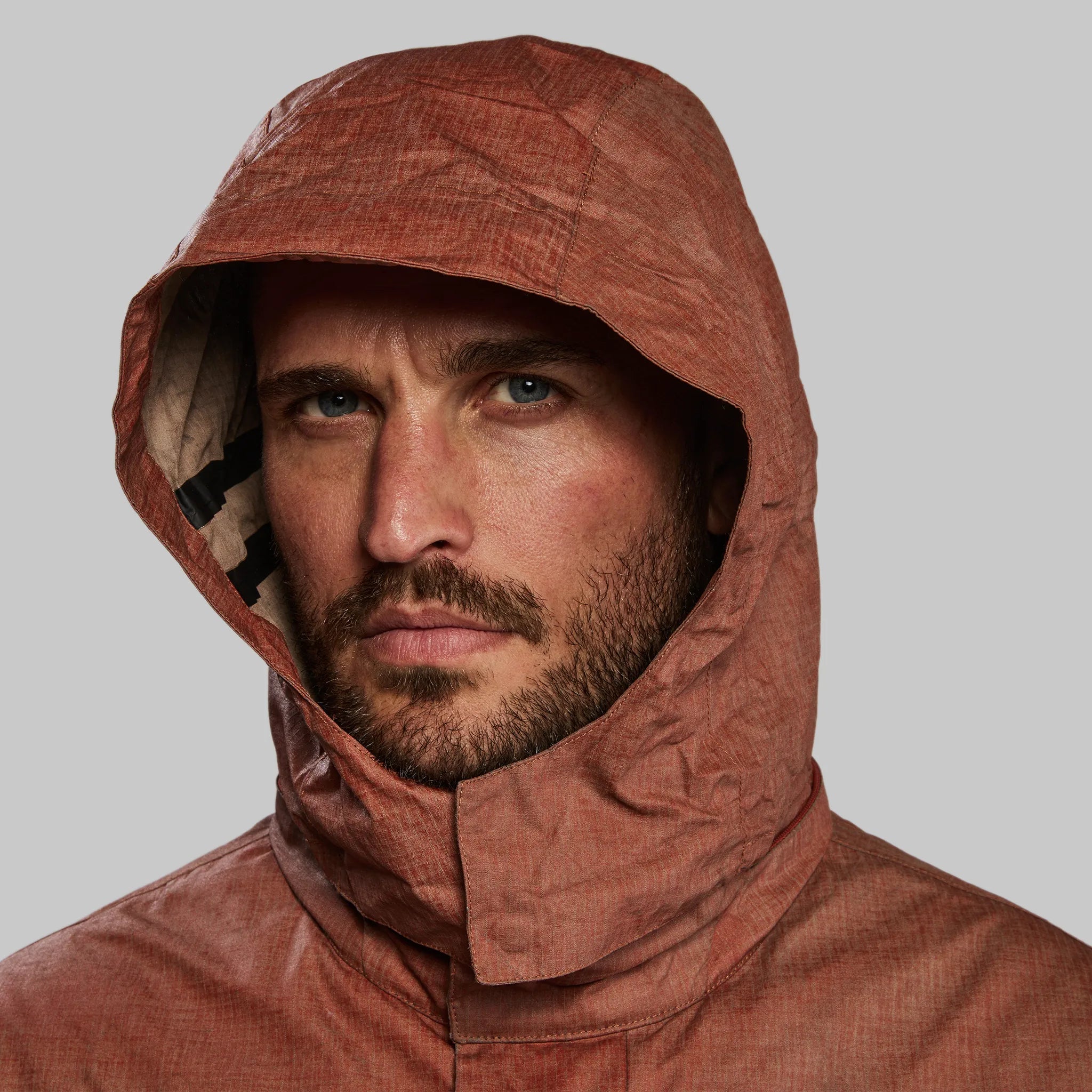 Thermal Cloaking Jacket. Rust edition