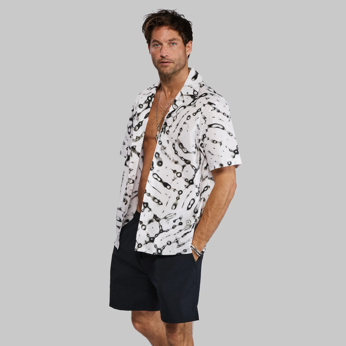 Cymatic Shirt. White edition