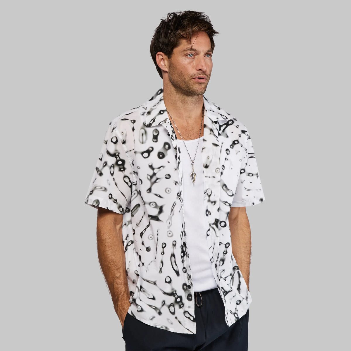 Cymatic Shirt. White edition
