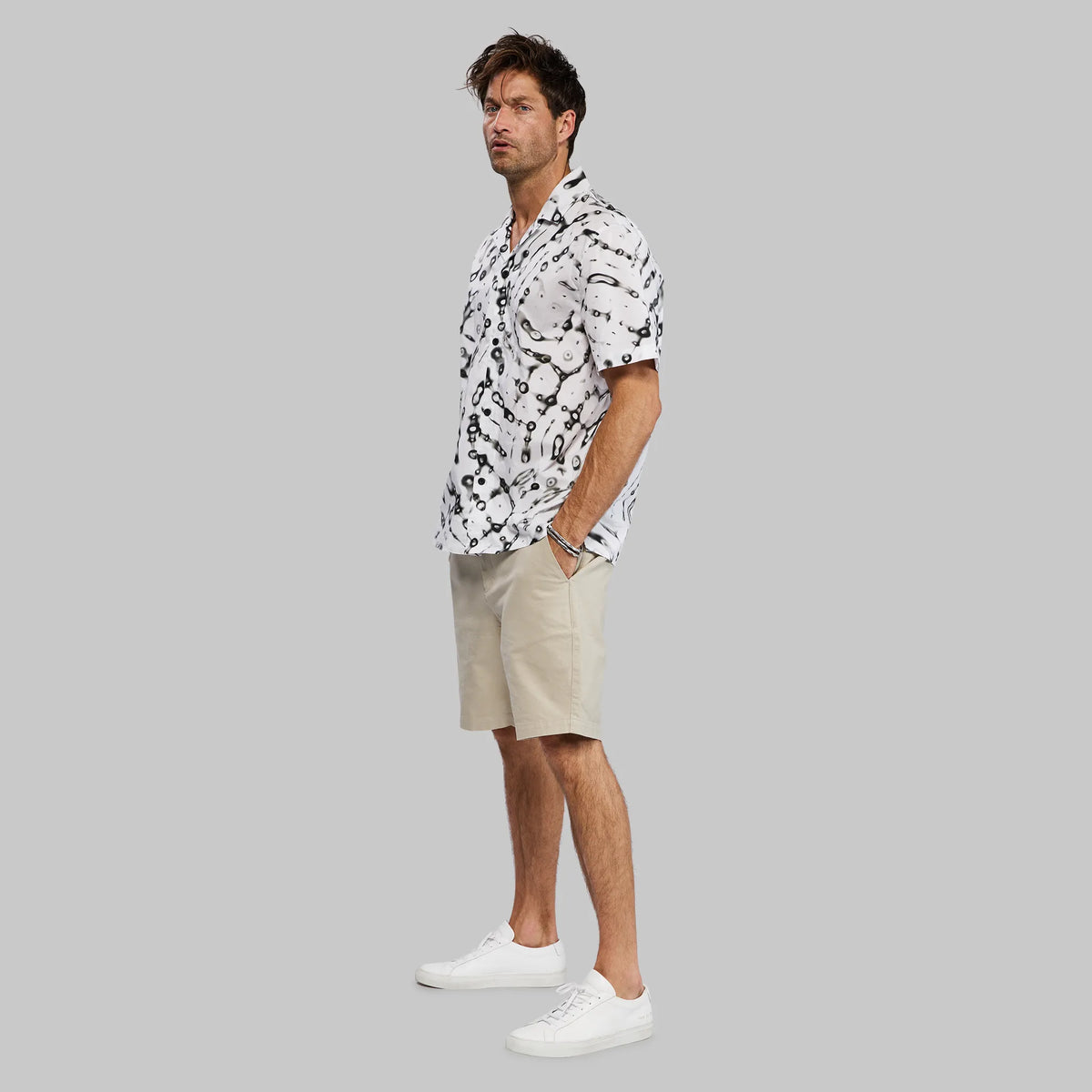 Cymatic Shirt. White edition