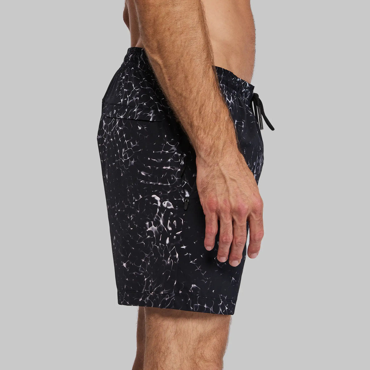 Cymatic Swim Shorts. Black edition
