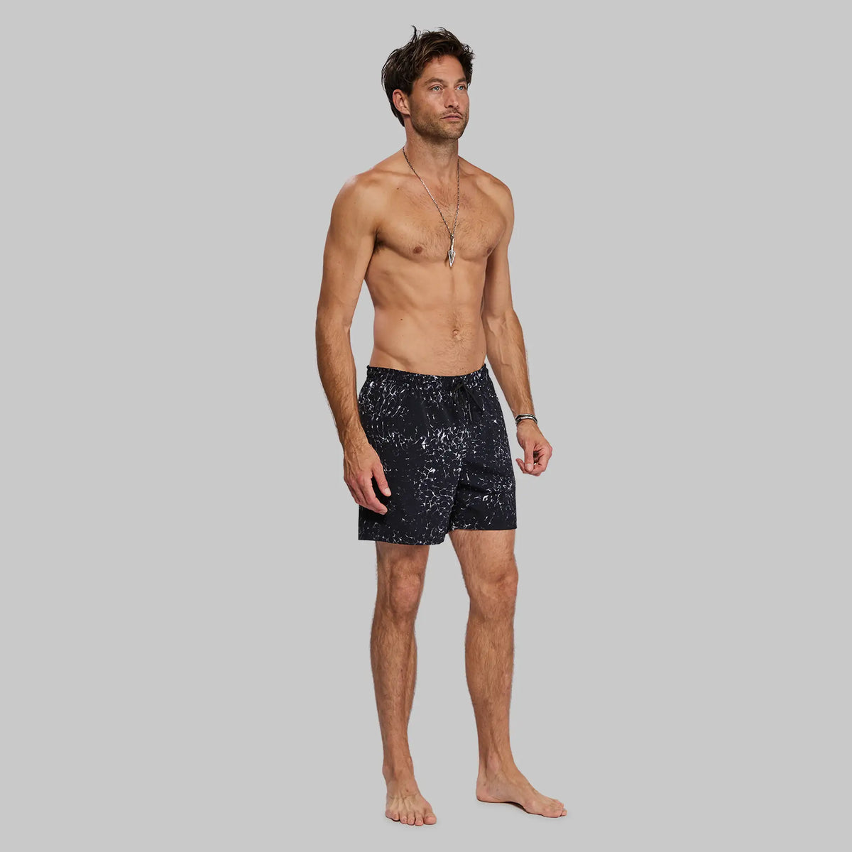 Cymatic Swim Shorts. Black edition