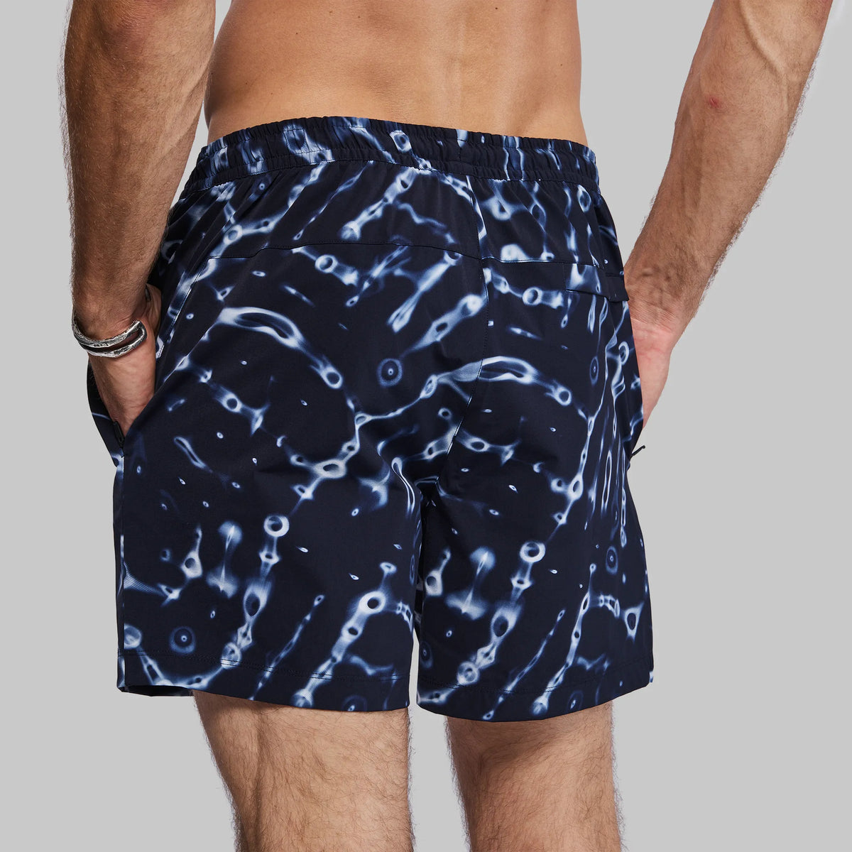 Cymatic Swim Shorts. Navy edition