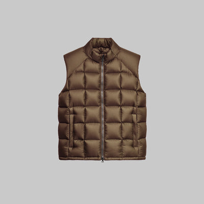 Eiderdown Vest - Fljót Valley Brown edition - Pre-Order
