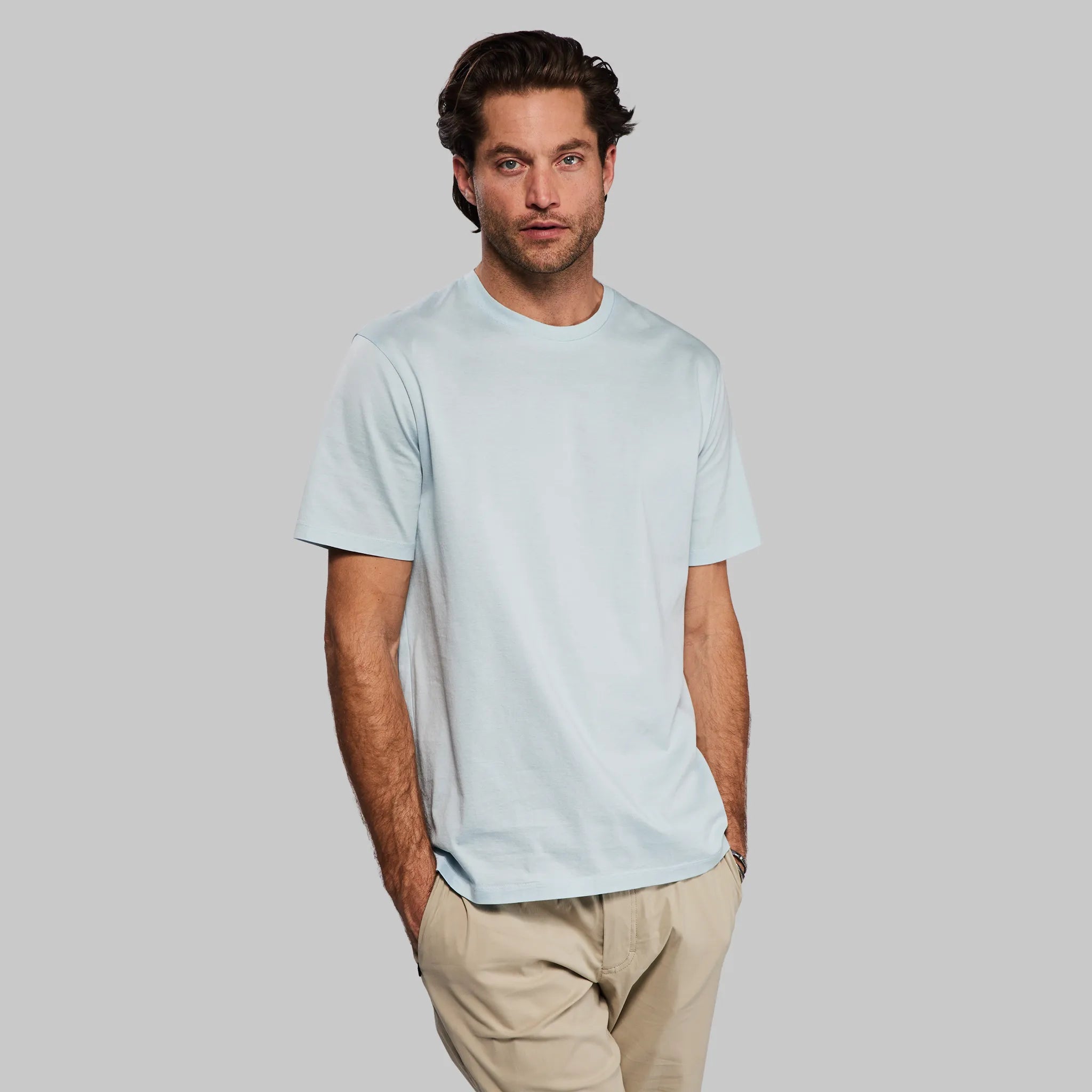 Equator T Shirt. Light Blue edition