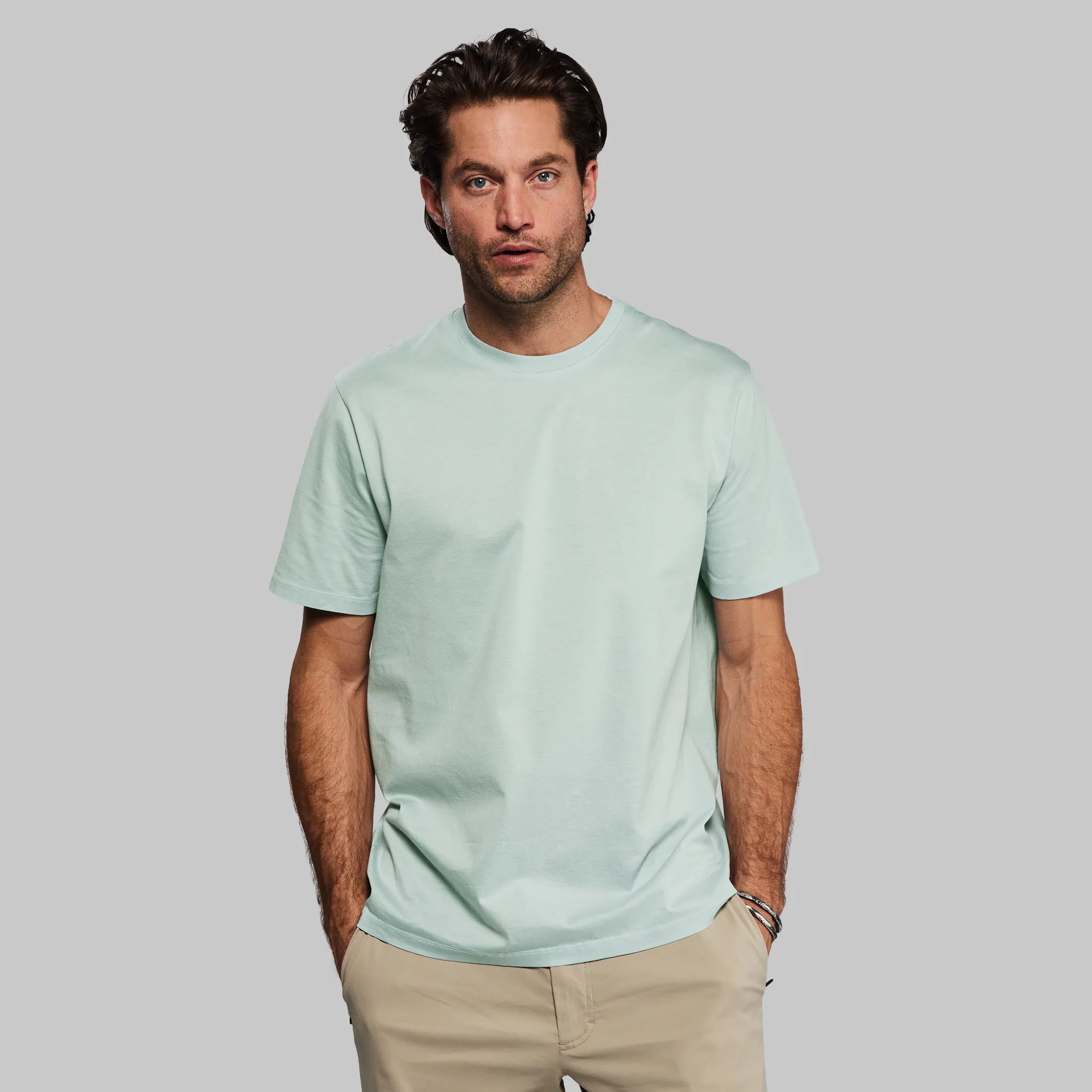 Equator T Shirt. Mint Green edition