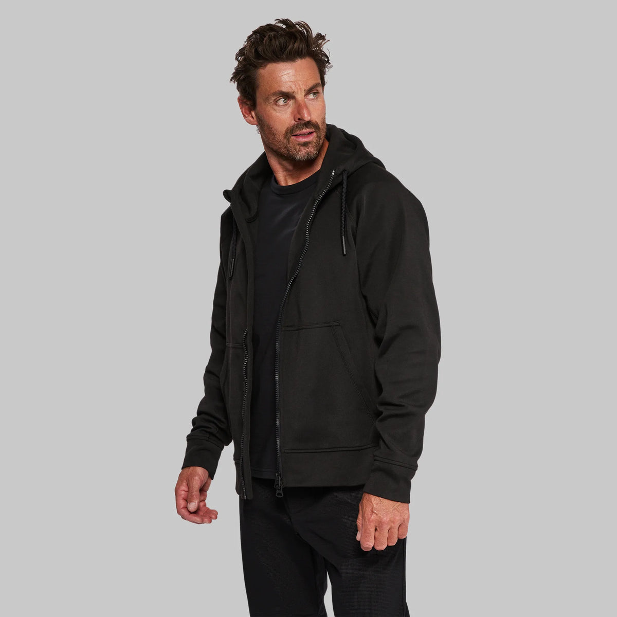 Firefighter Hoodie. Black edition