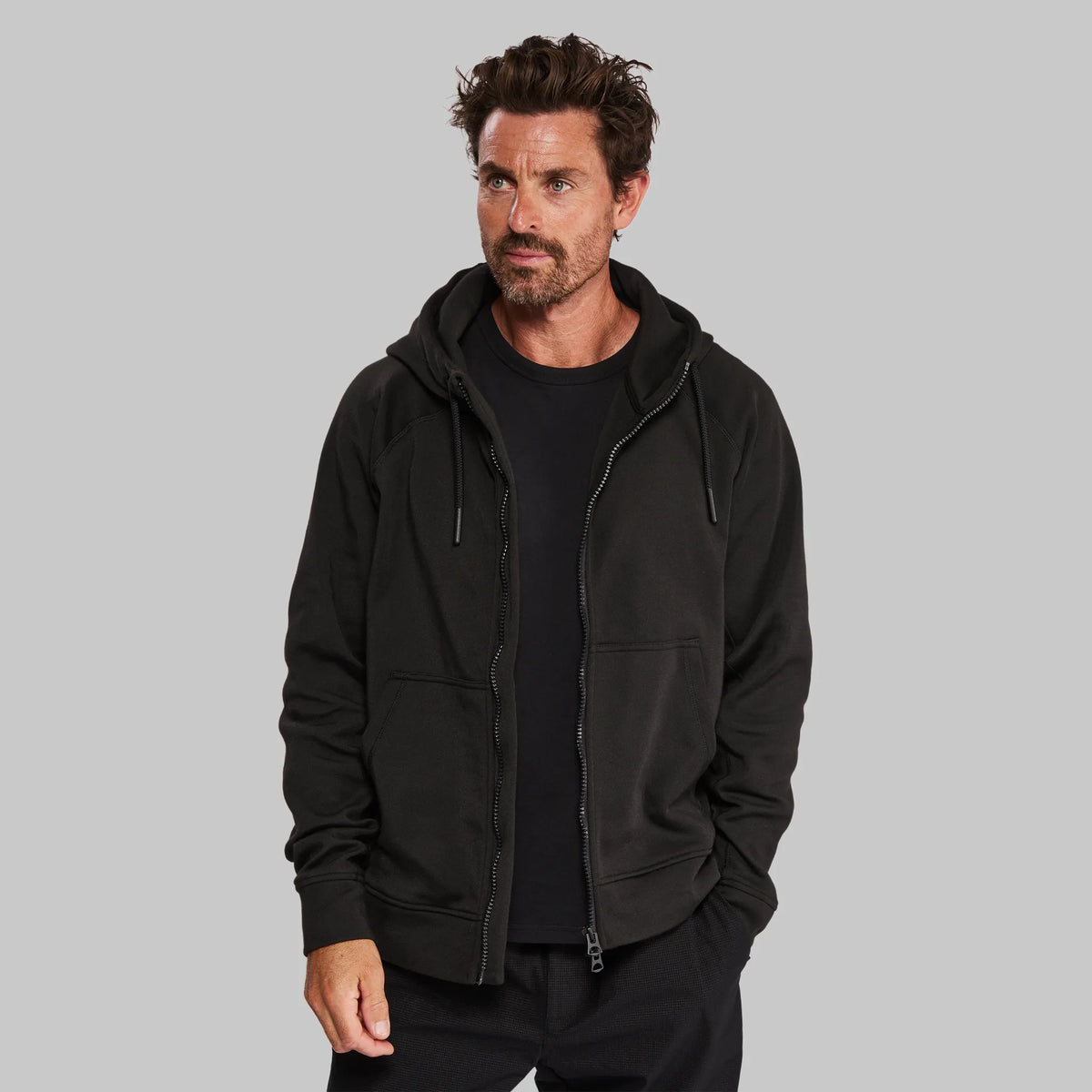 Firefighter Hoodie. Black edition