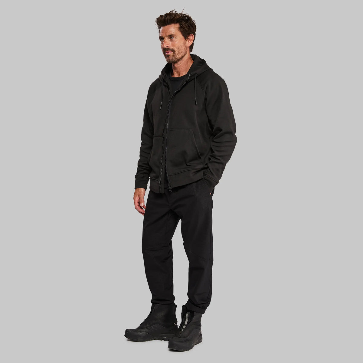 Firefighter Hoodie. Black edition