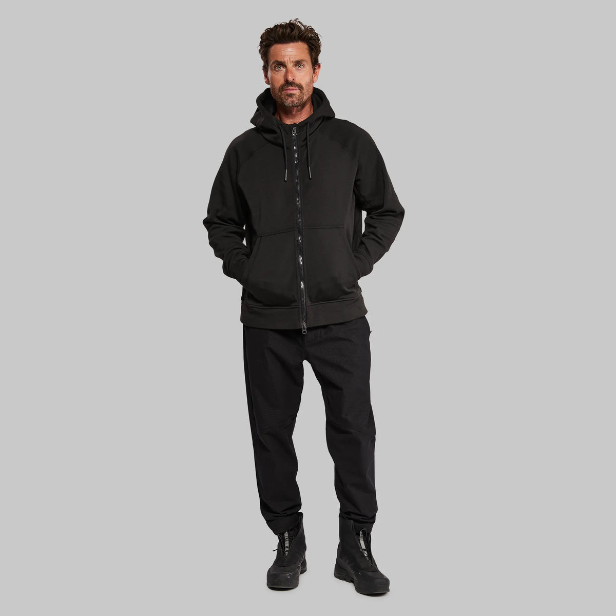 Firefighter Hoodie. Black edition