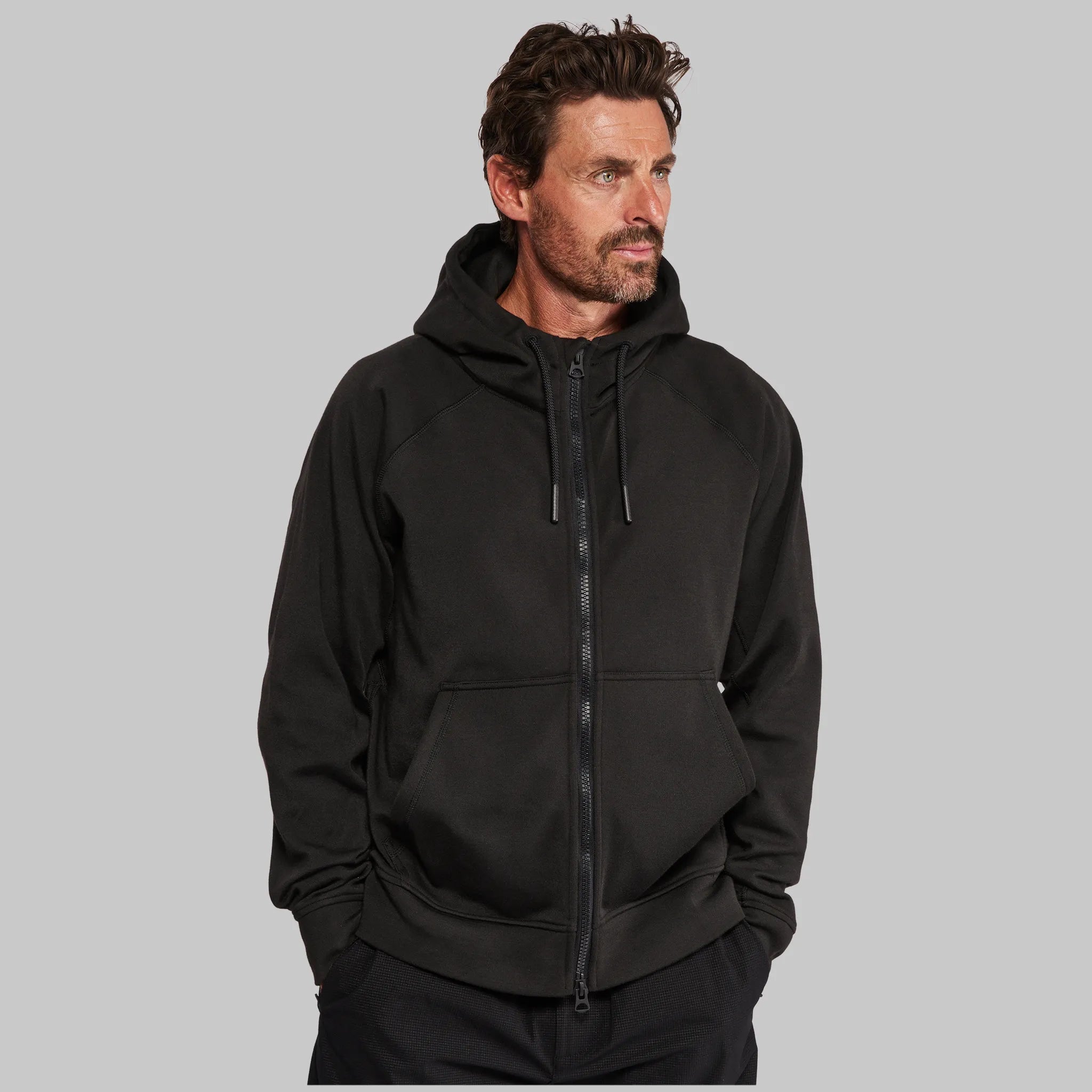 Firefighter Hoodie. Black edition