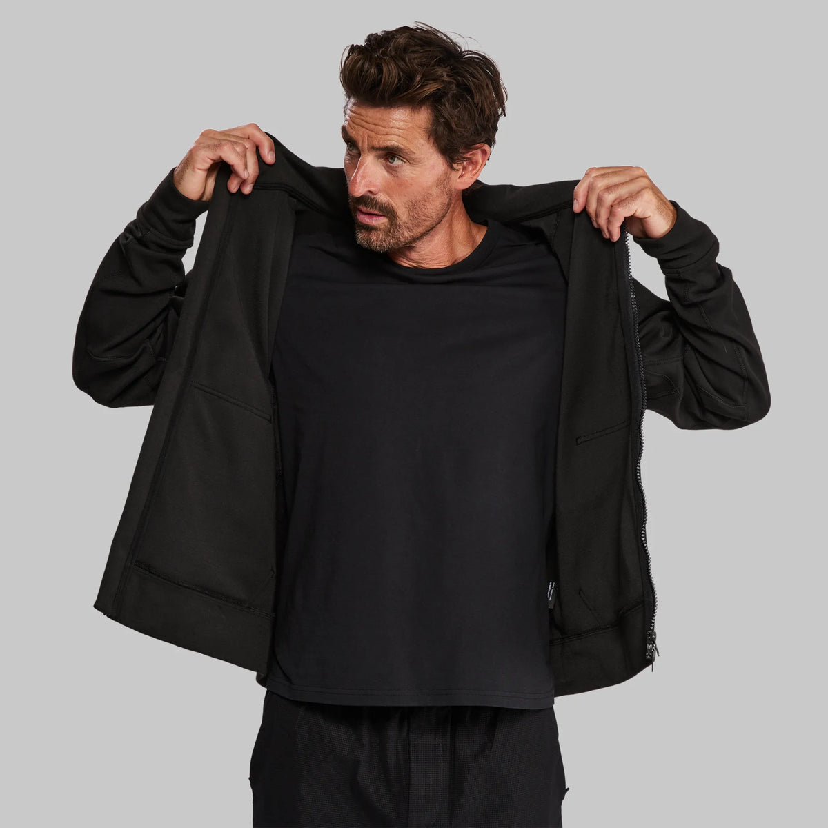 Firefighter Hoodie. Black edition