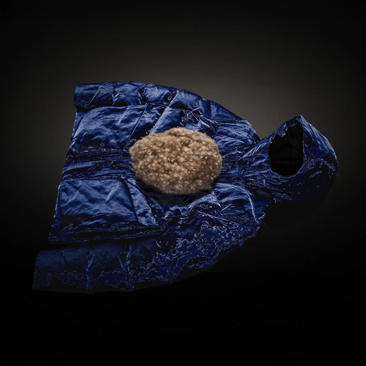 Navy Full Metal Puffer. Eiderdown edition