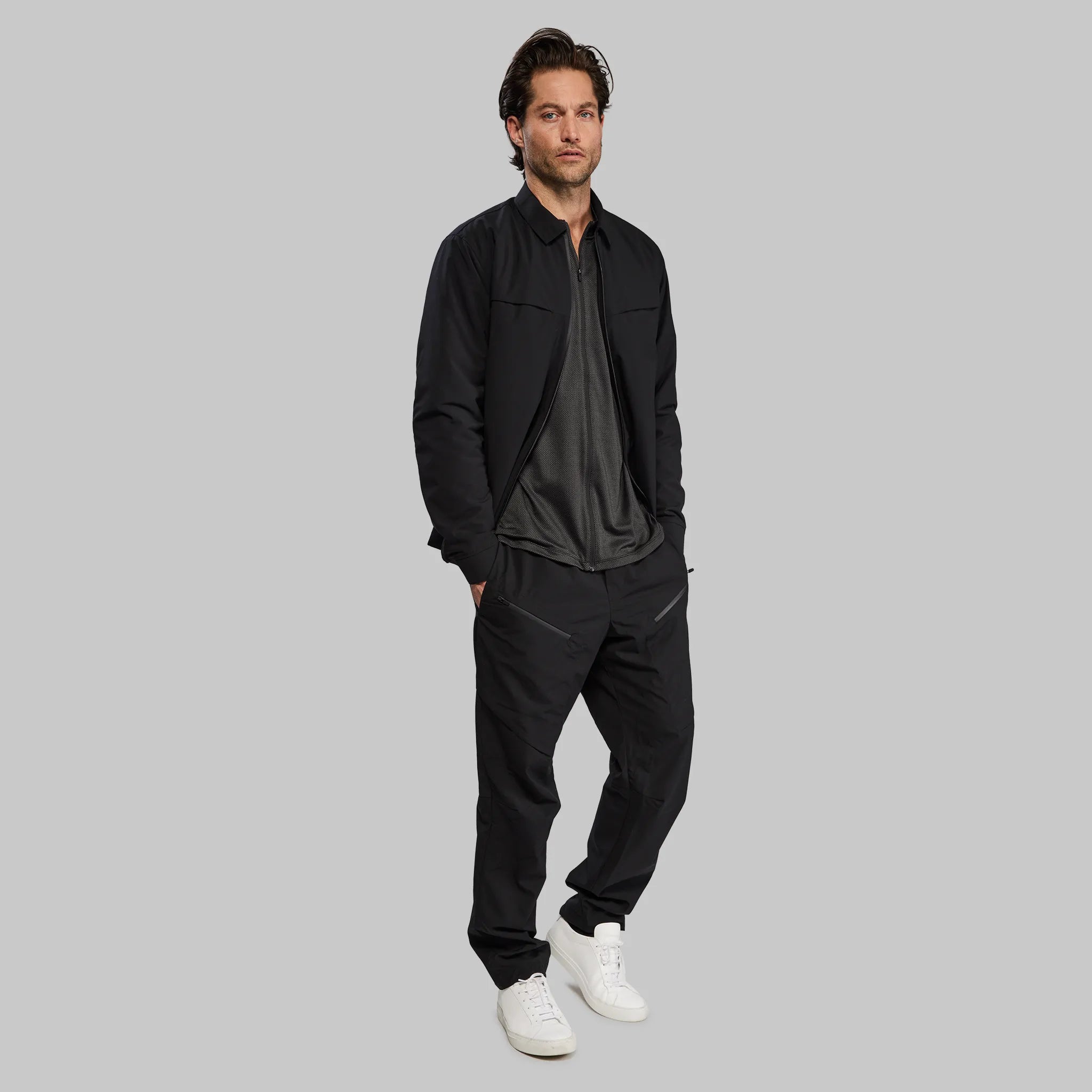 Graphene T Shirt - Zipped Black edition