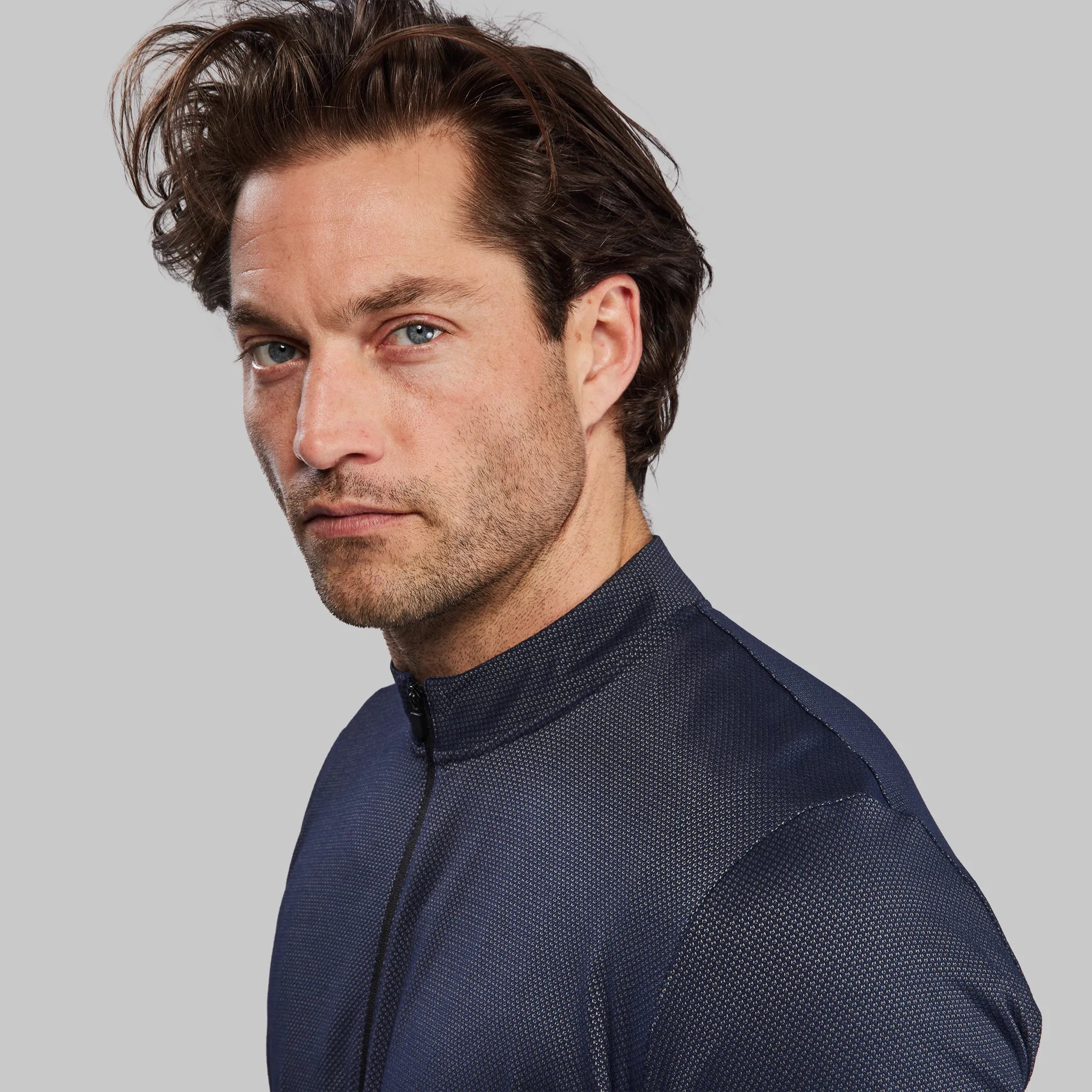 Graphene T Shirt - Zipped Navy edition