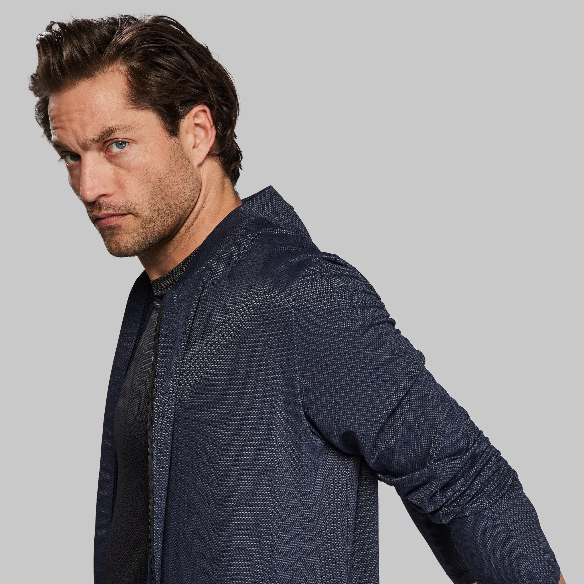 Graphene T Shirt - Zipped Navy edition