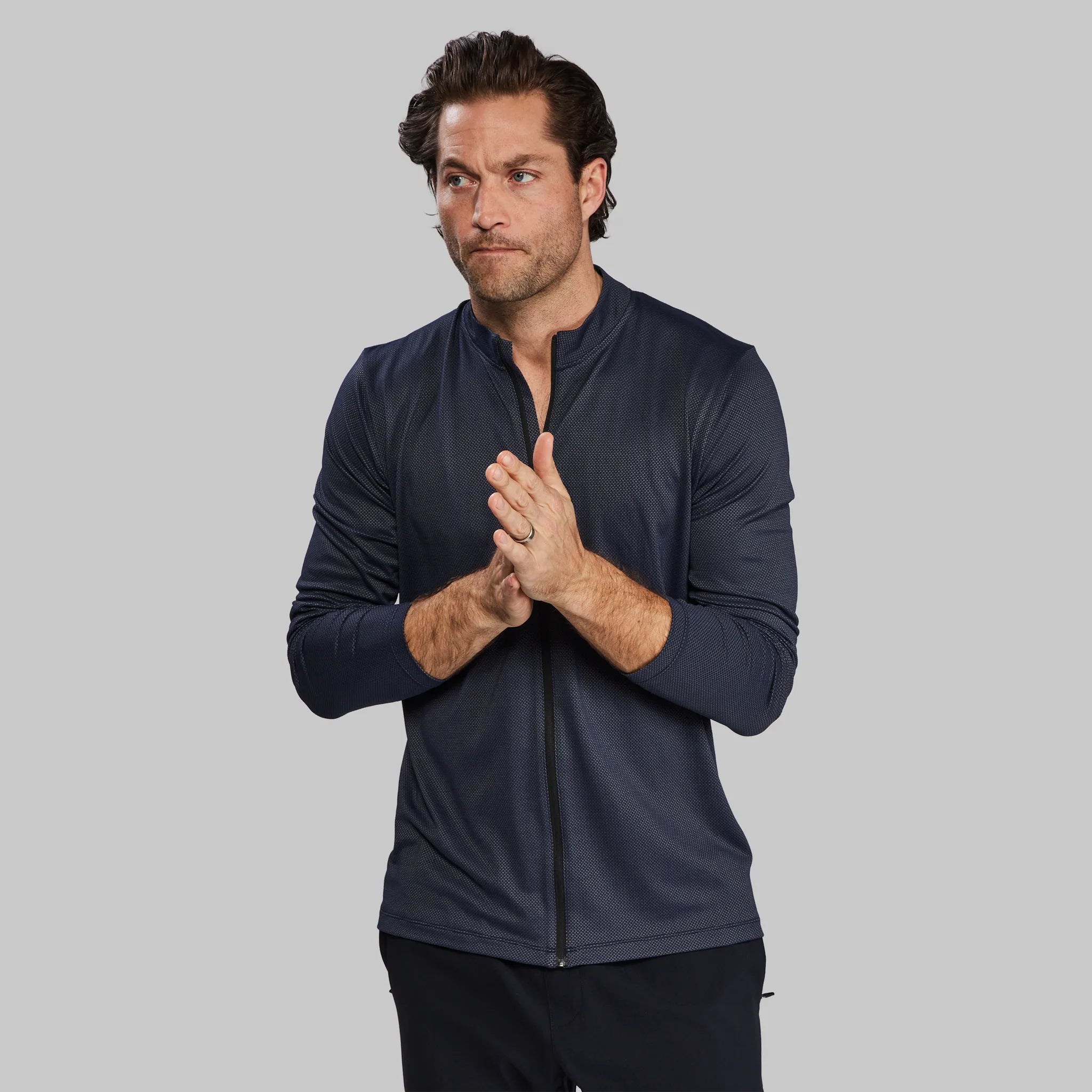 Graphene T Shirt - Zipped Navy edition