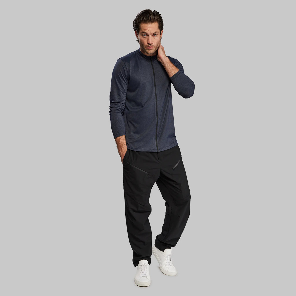 Graphene T Shirt - Zipped Navy edition