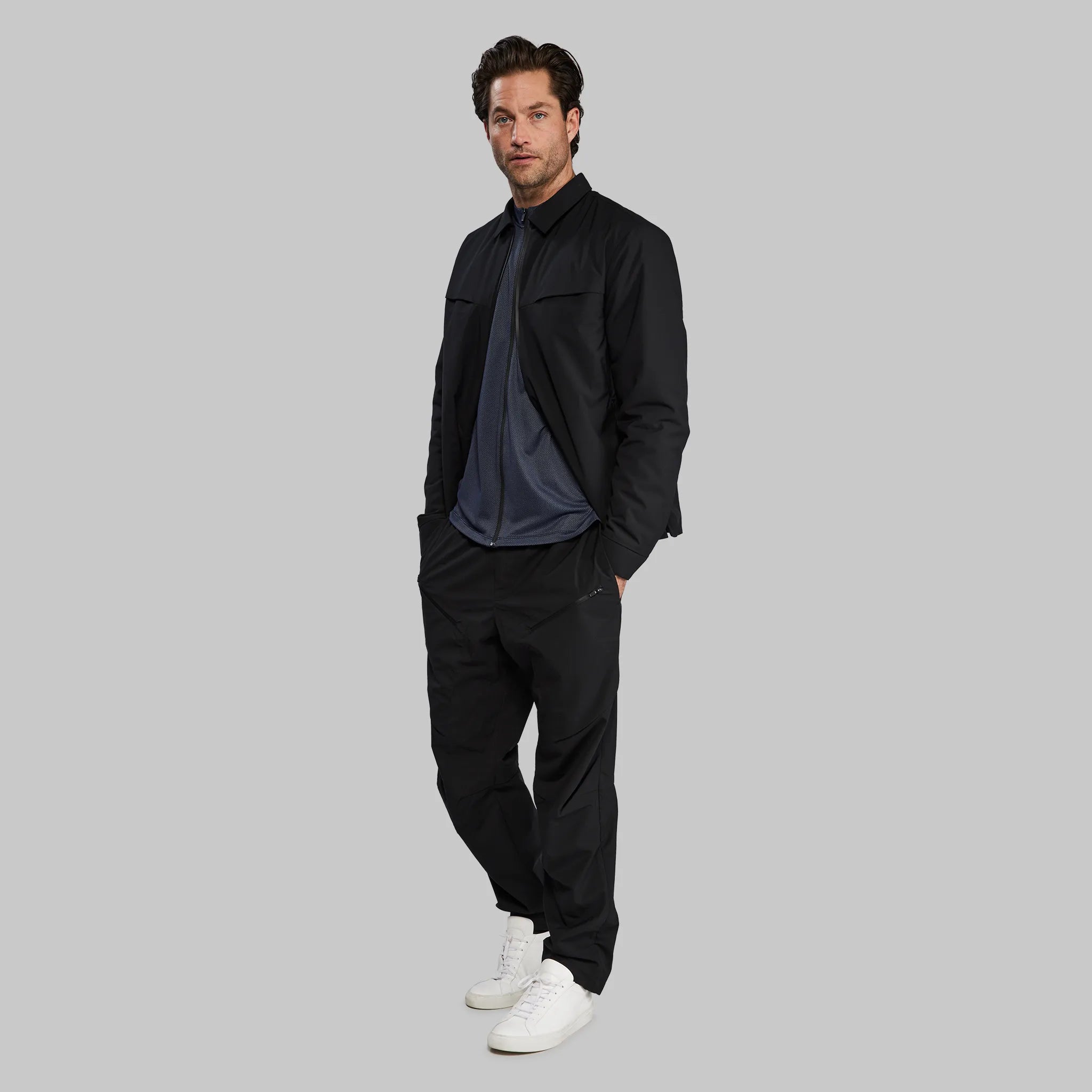 Graphene T Shirt - Zipped Navy edition