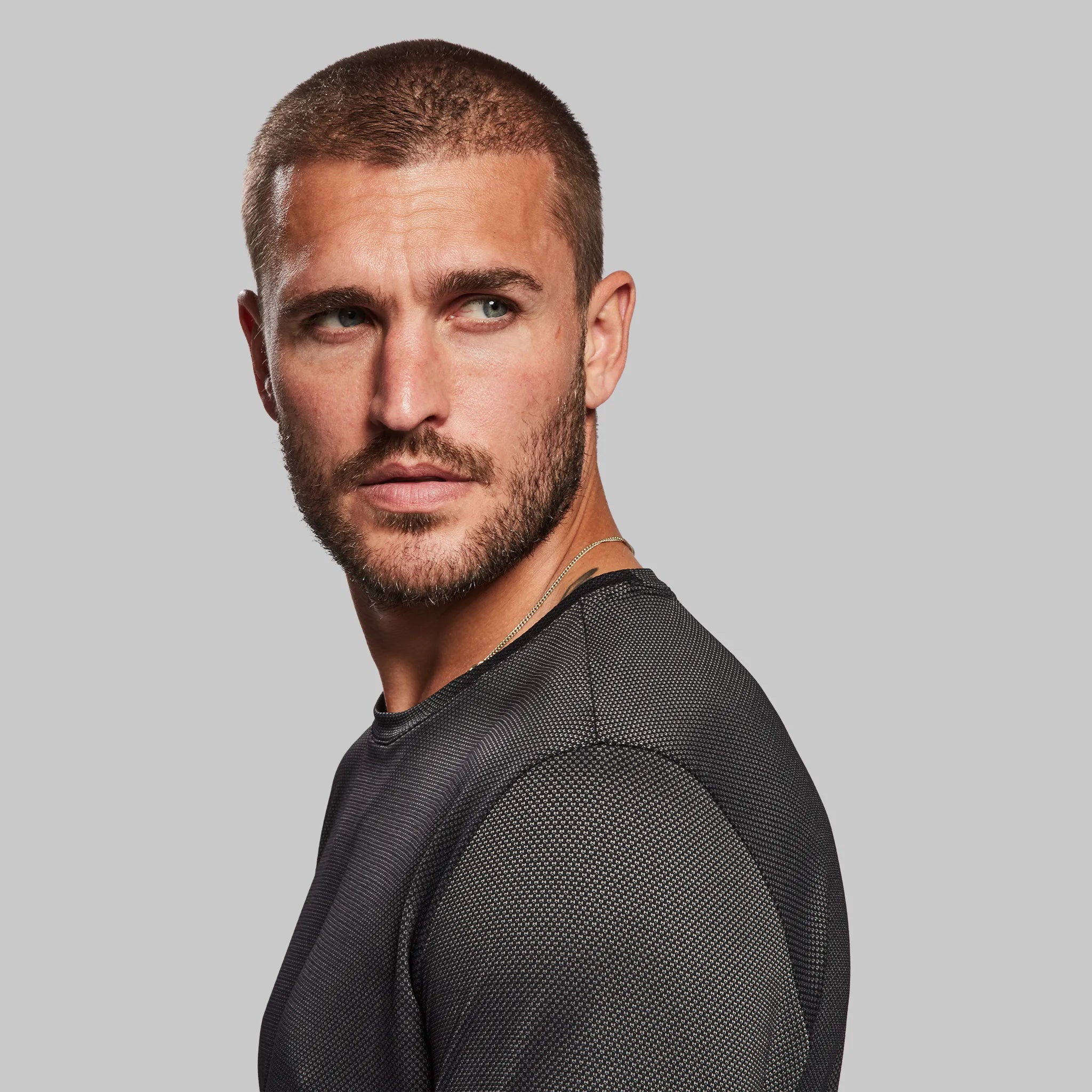 Graphene T Shirt. Long Sleeve Black edition