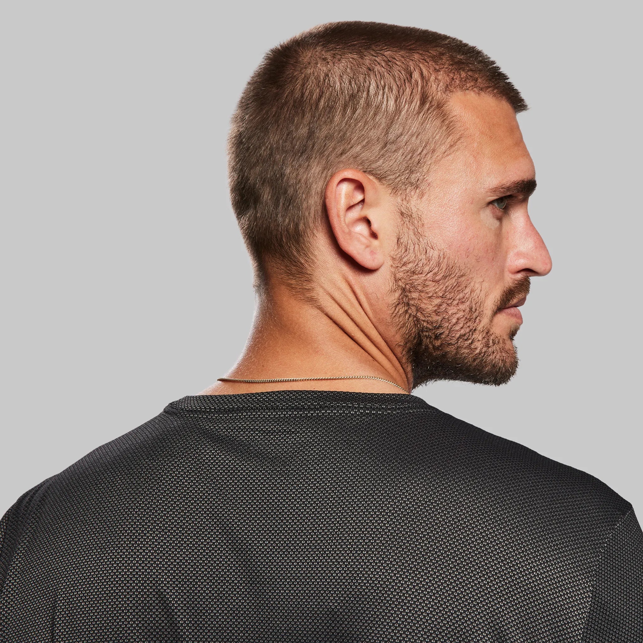 Graphene T Shirt. Long Sleeve Black edition