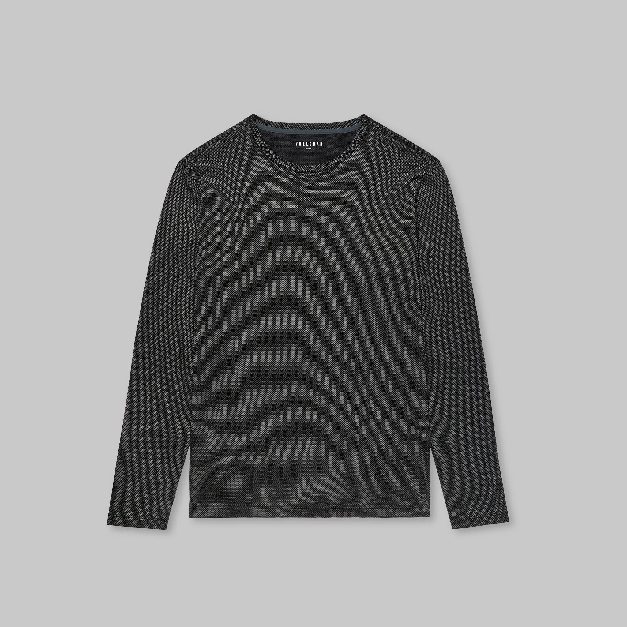 Graphene T Shirt. Long Sleeve Black edition