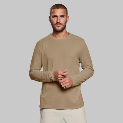 Graphene T Shirt. Long Sleeve Sand edition
